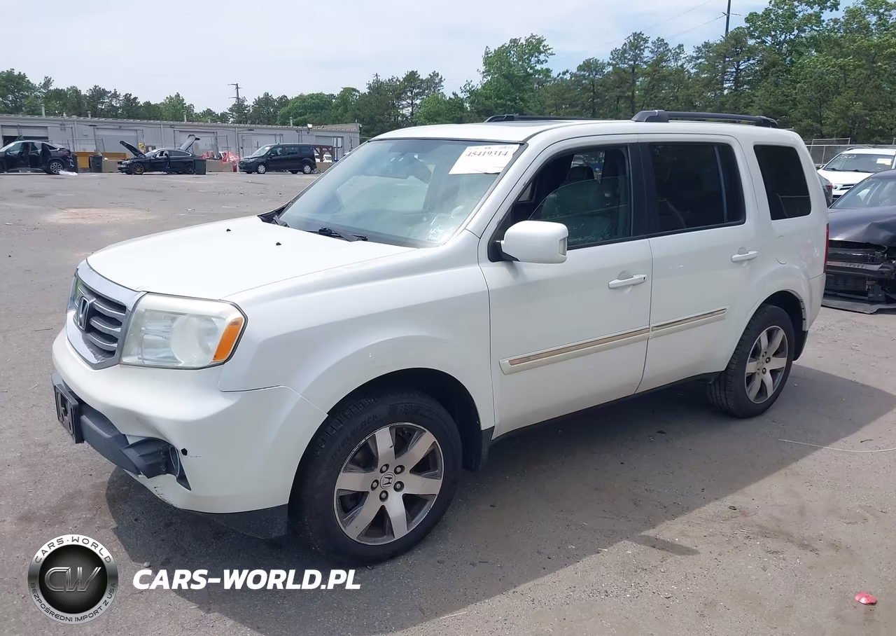 2014 Honda Pilot Touring VIN:5FNYF4H92EB025633 - 2