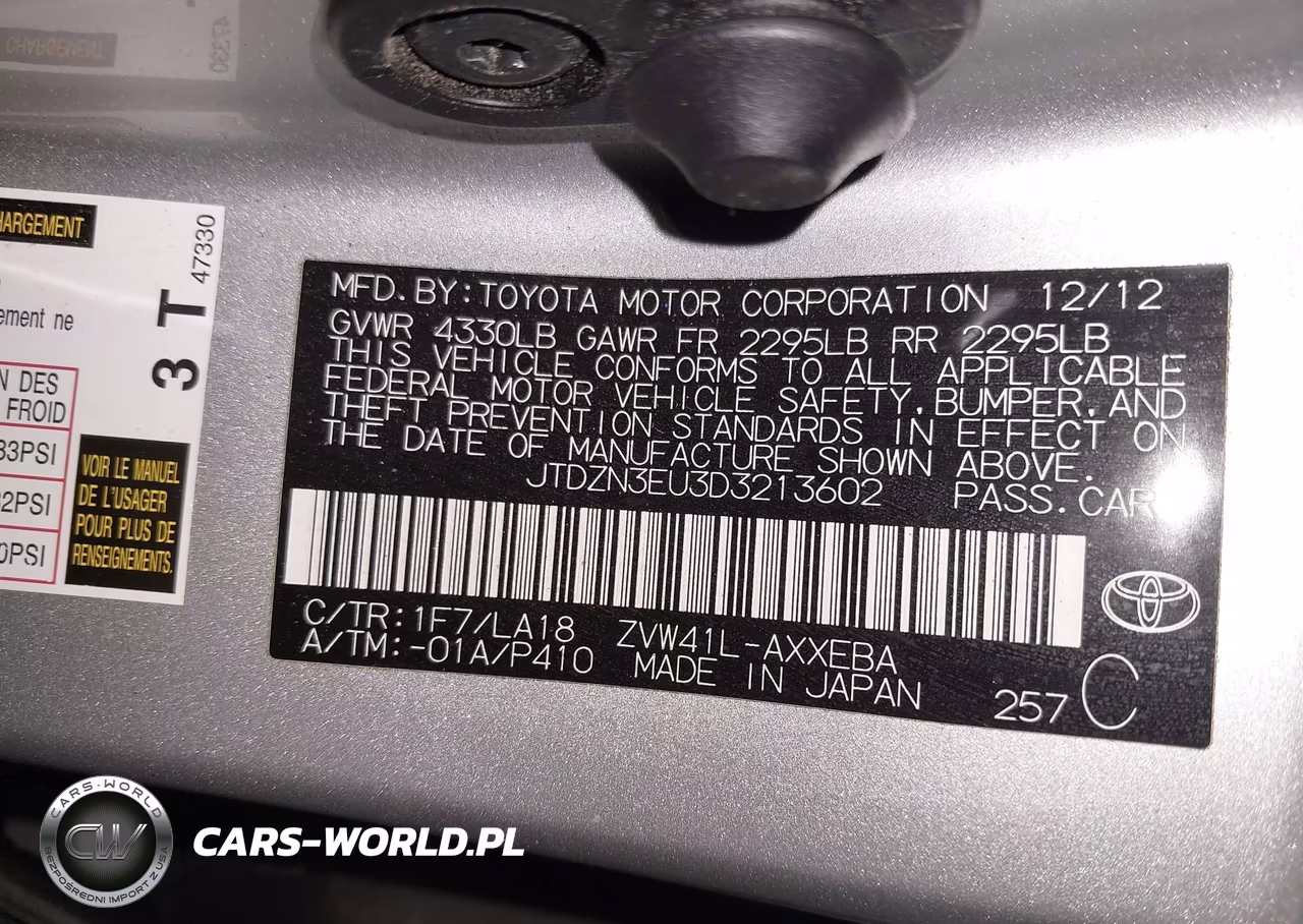 2013 Toyota Prius V Five VIN:JTDZN3EU3D3213602 - 9