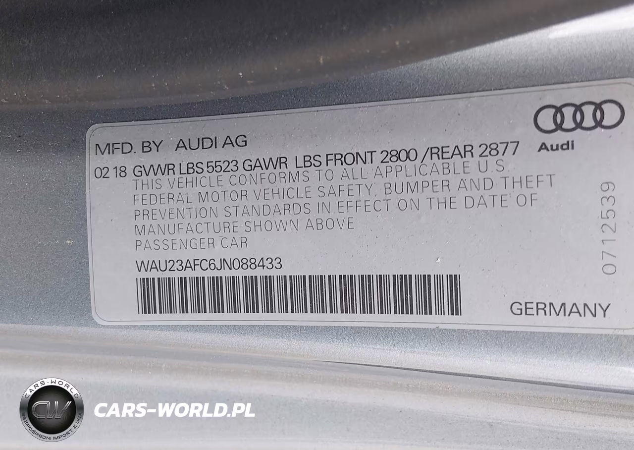 2018 Audi A7 3.0T Premium Plus VIN:WAU23AFC6JN088433 - 9