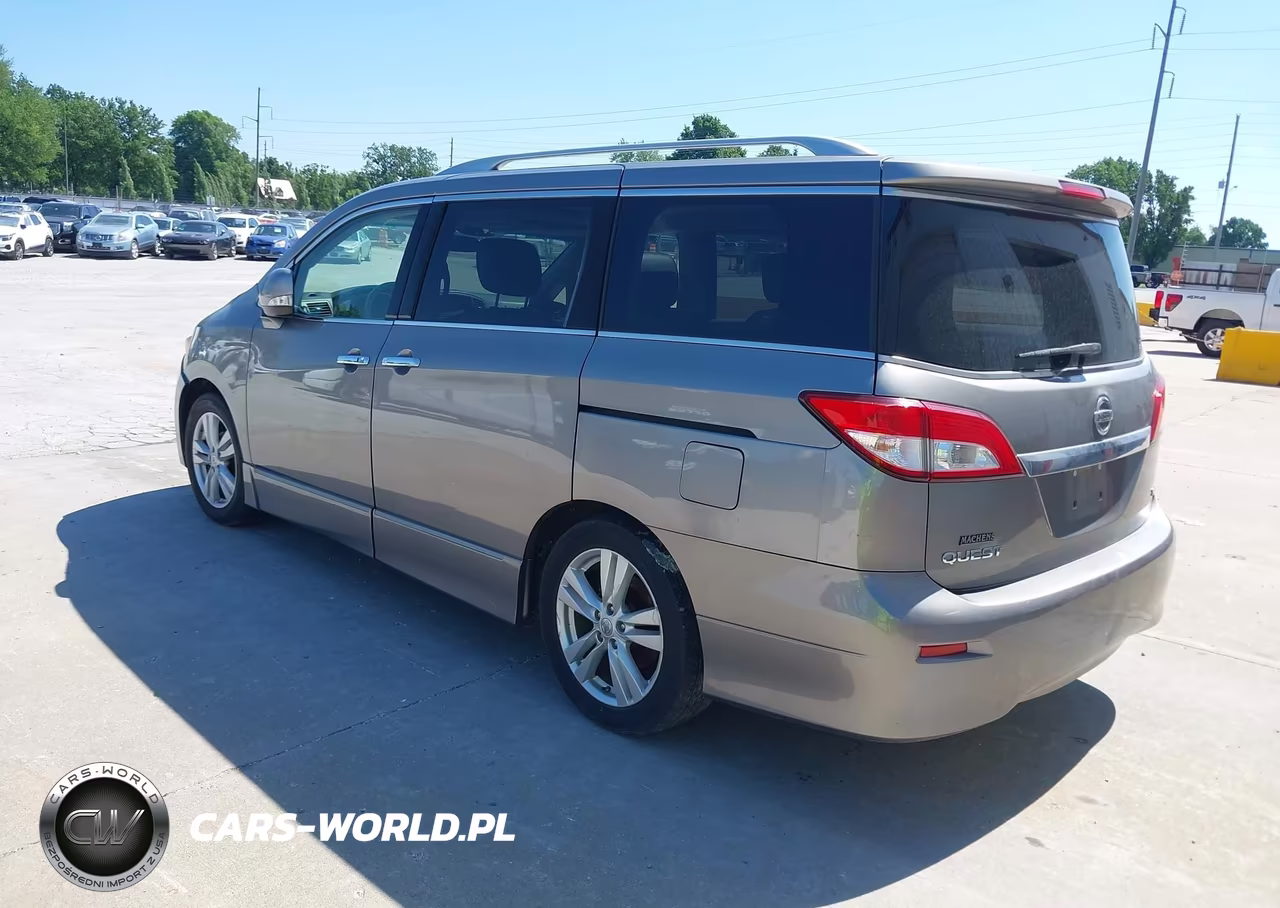2011 Nissan Quest 3.5 S VIN:JN8AE2KP3B9006034 - 3