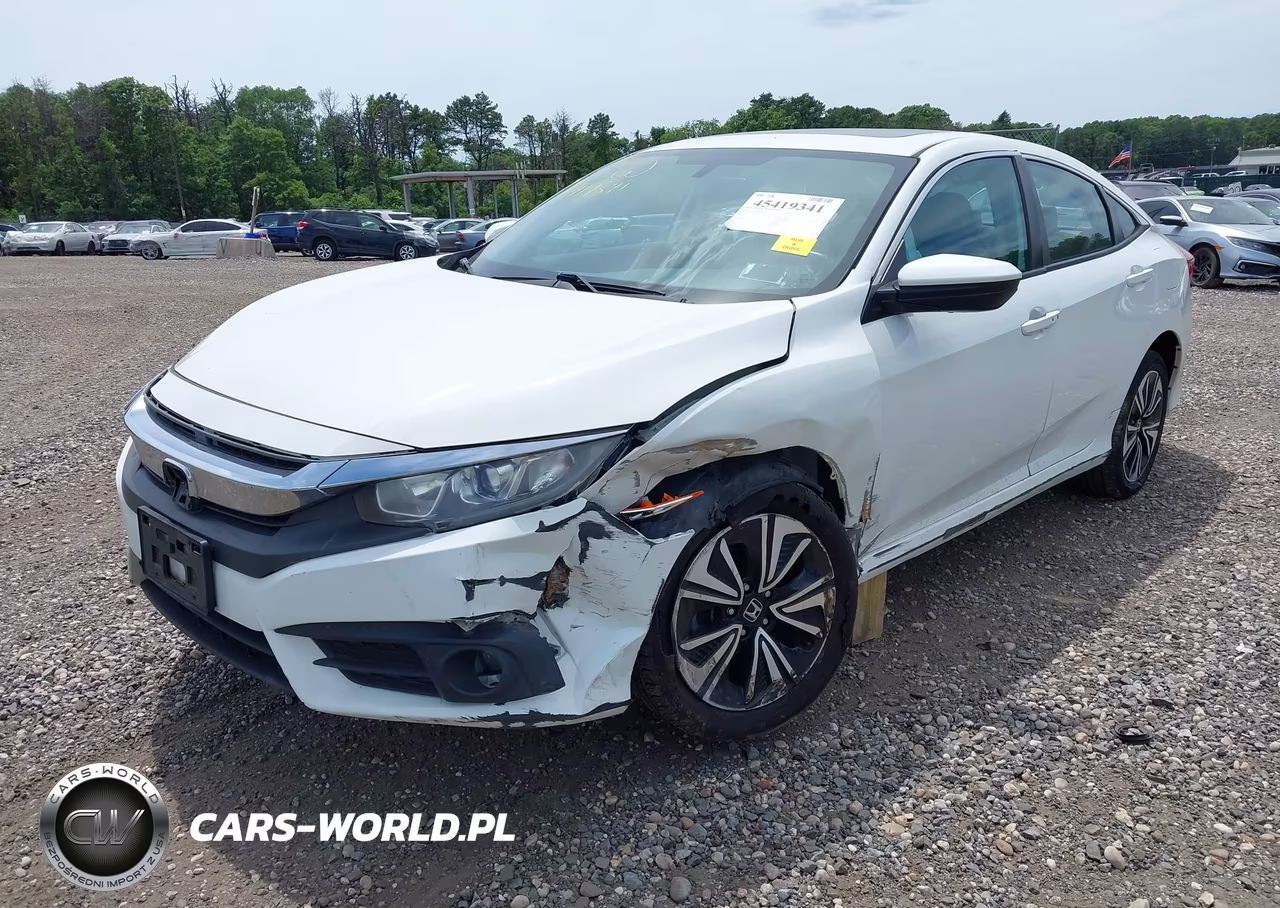 2016 Honda Civic Ex-L VIN:2HGFC1F7XGH637271 - 2