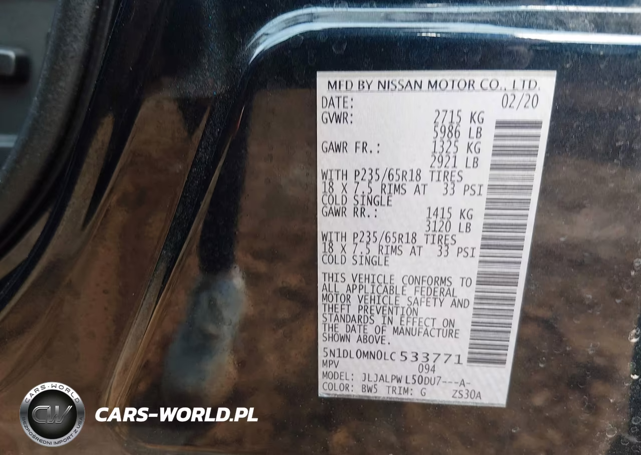 2020 Infiniti Qx60 Pure VIN:5N1DL0MN0LC533771 - 9