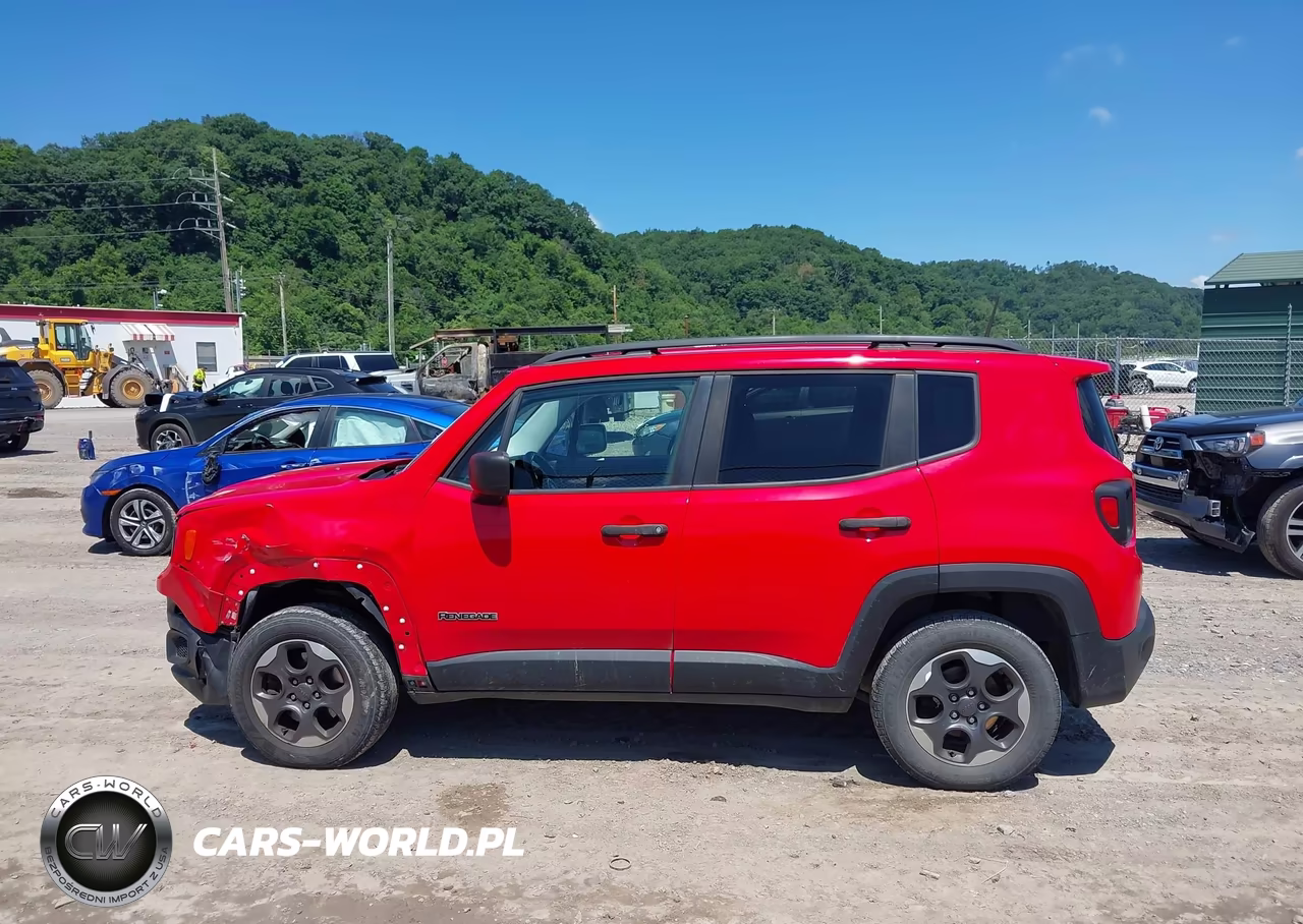 2017 Jeep Renegade Sport 4X4 VIN:ZACCJBABXHPG20771 - 14