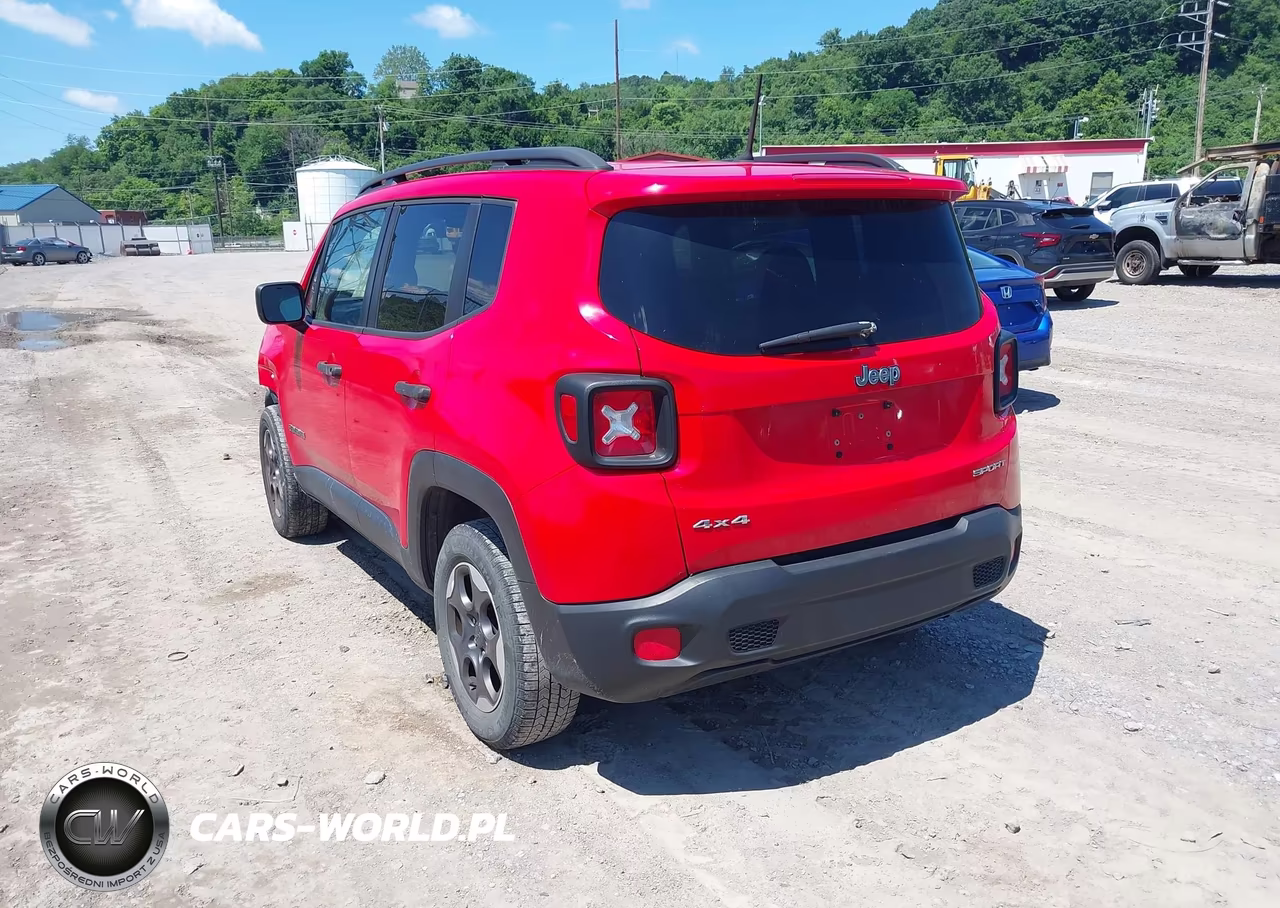 2017 Jeep Renegade Sport 4X4 VIN:ZACCJBABXHPG20771 - 3