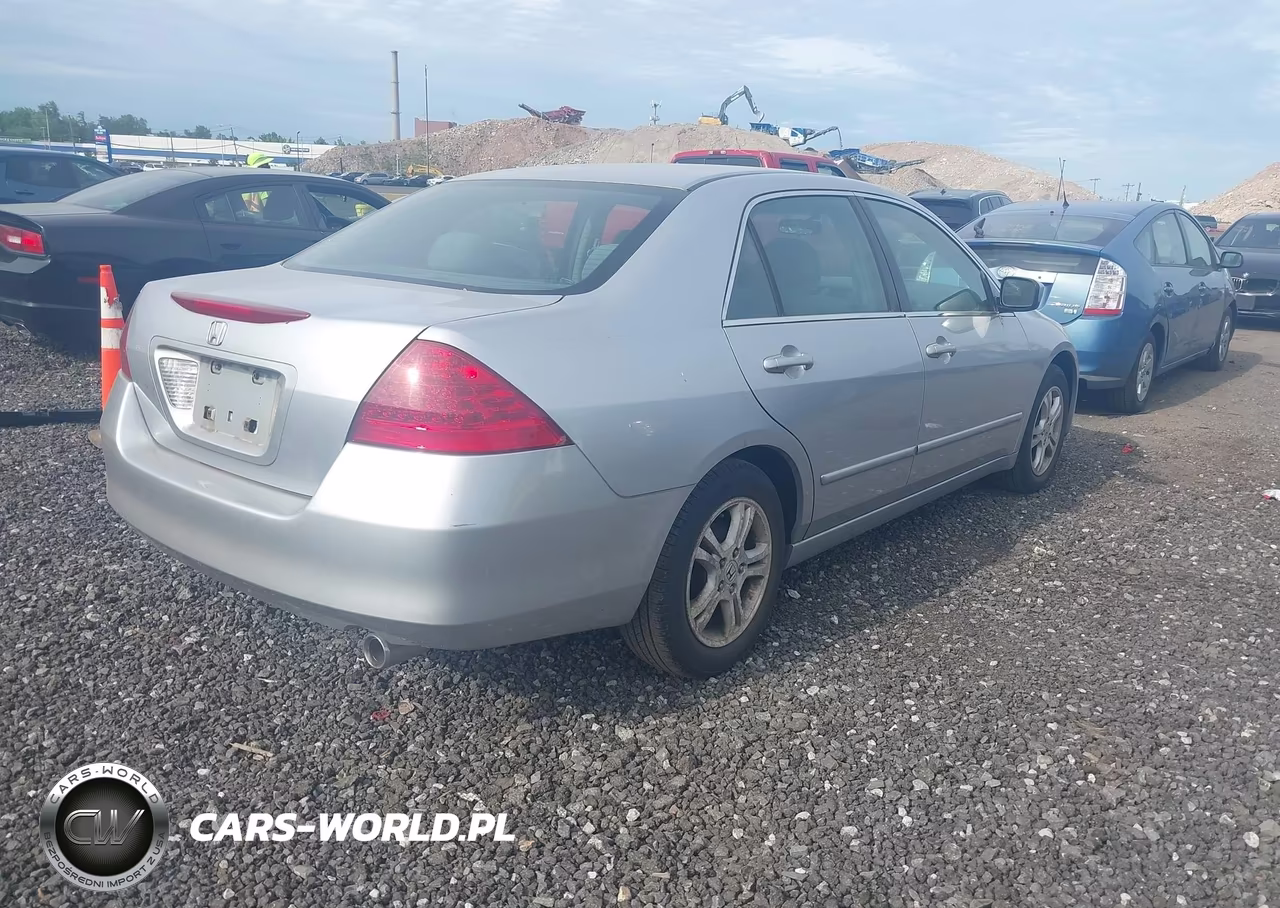 2007 Honda Accord 2.4 Se VIN:1HGCM56347A141837 - 4