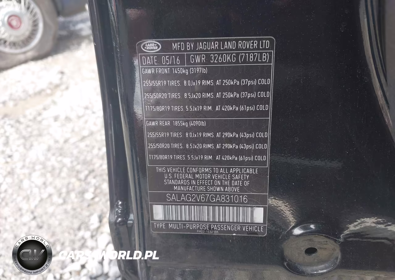 2016 Land Rover Lr4 VIN:SALAG2V67GA831016 - 9