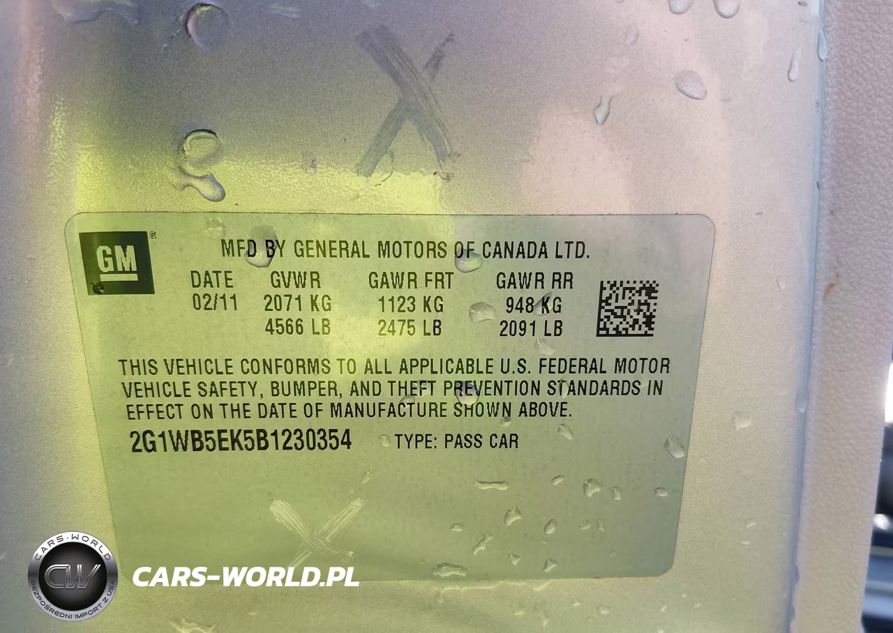 2011 Chevrolet Impala Lt VIN:2G1WB5EK4B1183401 - 9