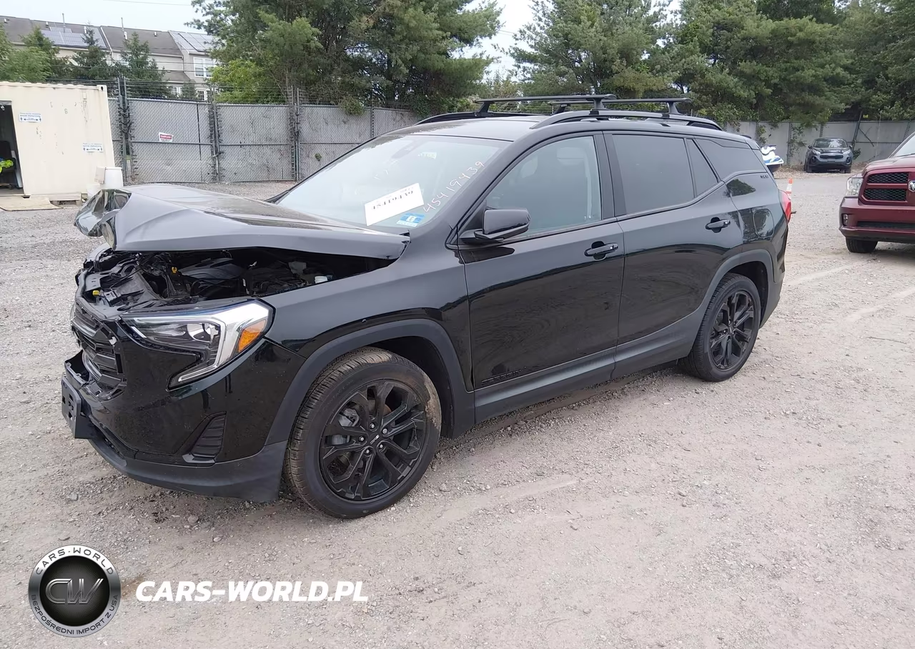 2020 GMC Terrain Fwd Sle VIN:3GKALMEV7LL212445 - 2