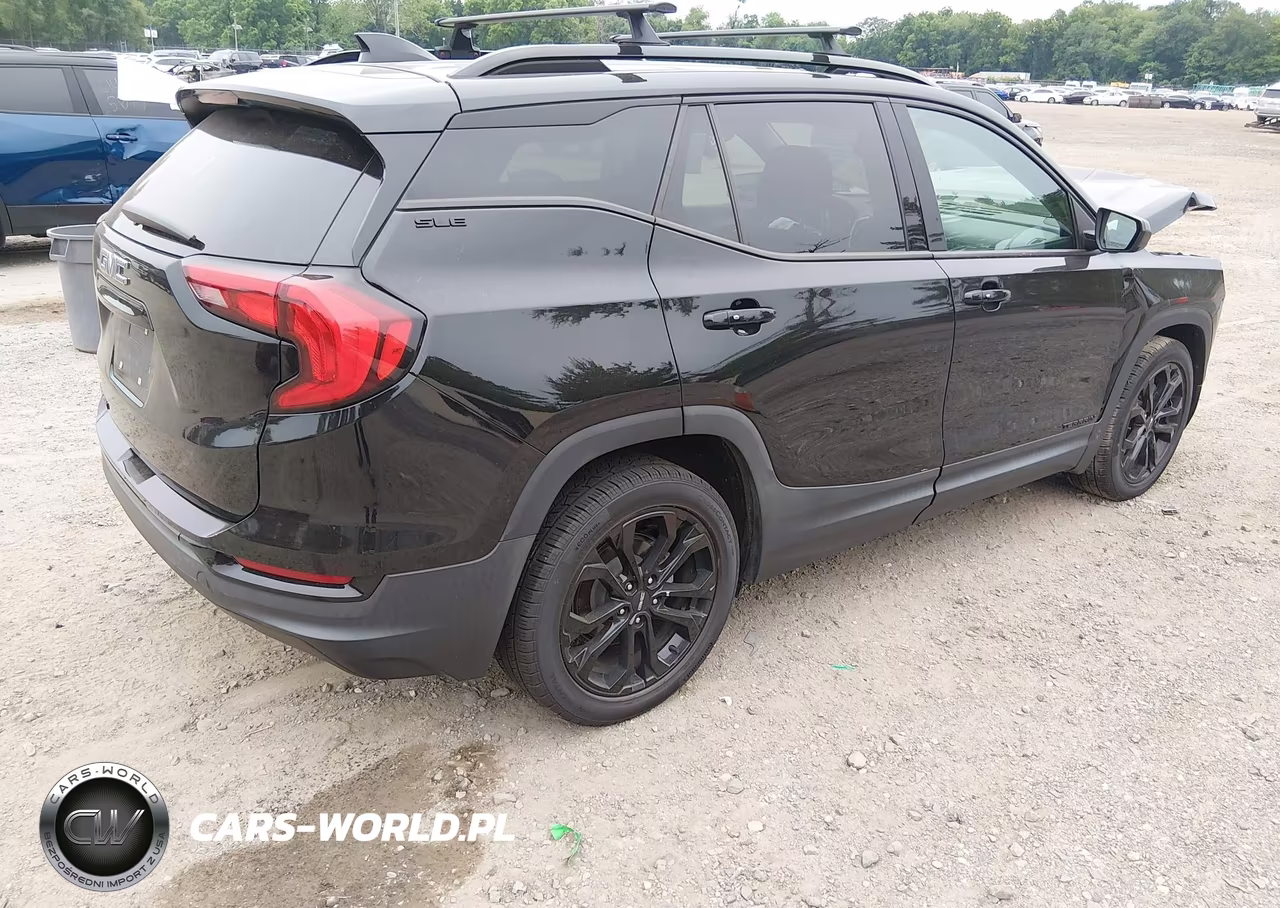 2020 GMC Terrain Fwd Sle VIN:3GKALMEV7LL212445 - 4
