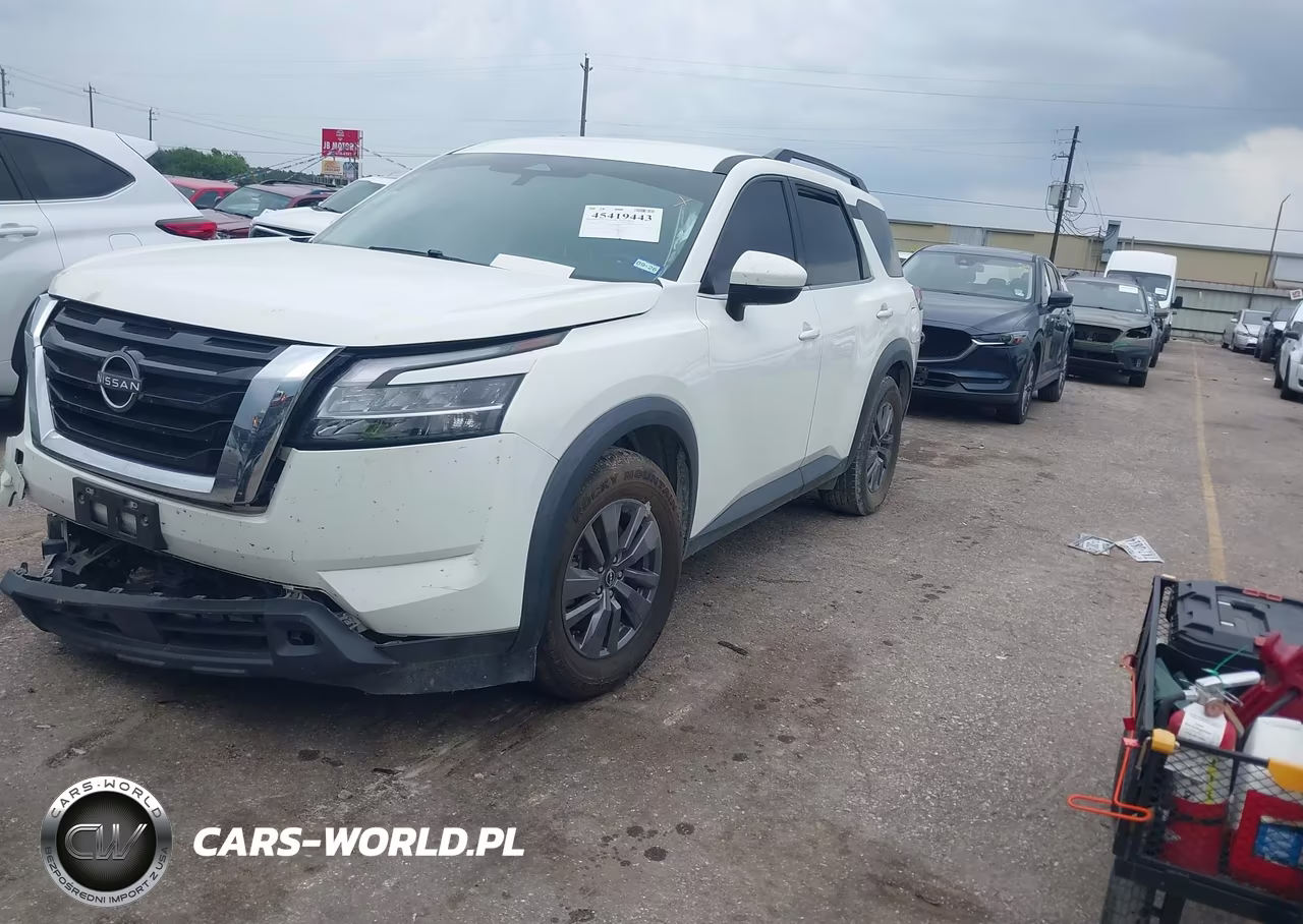 2022 Nissan Pathfinder Sv 2Wd VIN:5N1DR3BA7NC228836 - 2