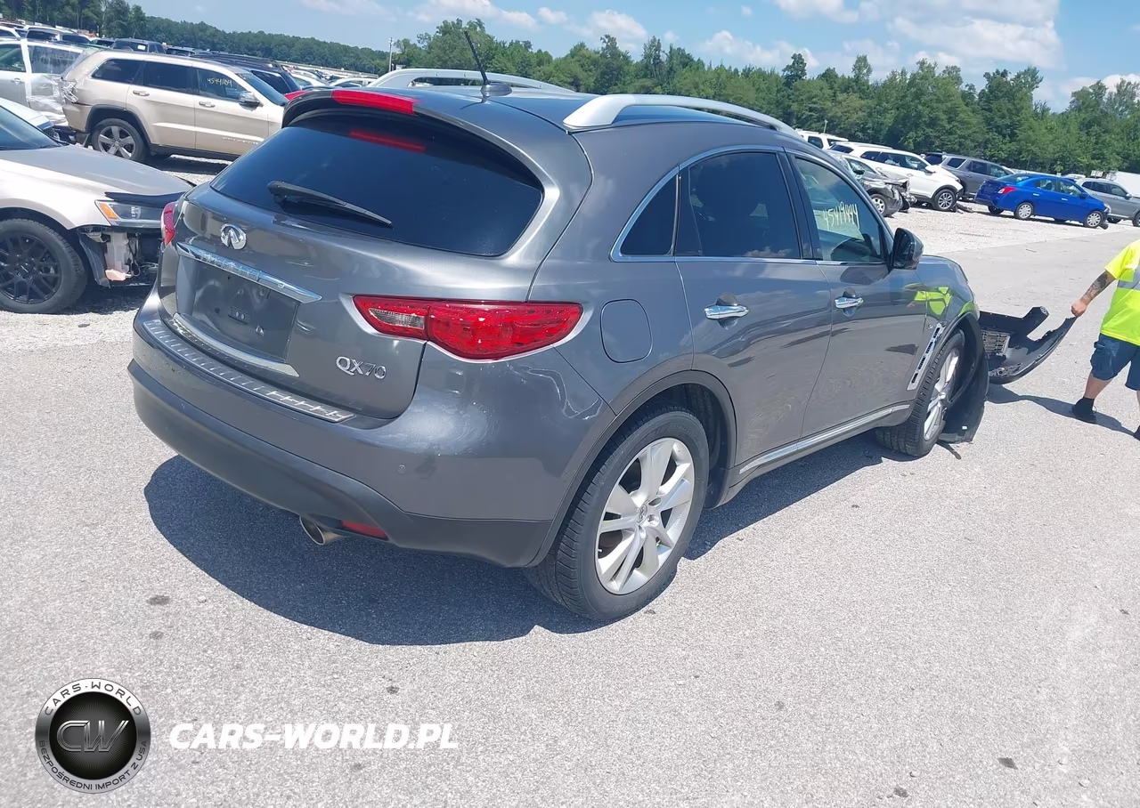 2015 Infiniti Qx70 VIN:JN8CS1MW9FM483196 - 4