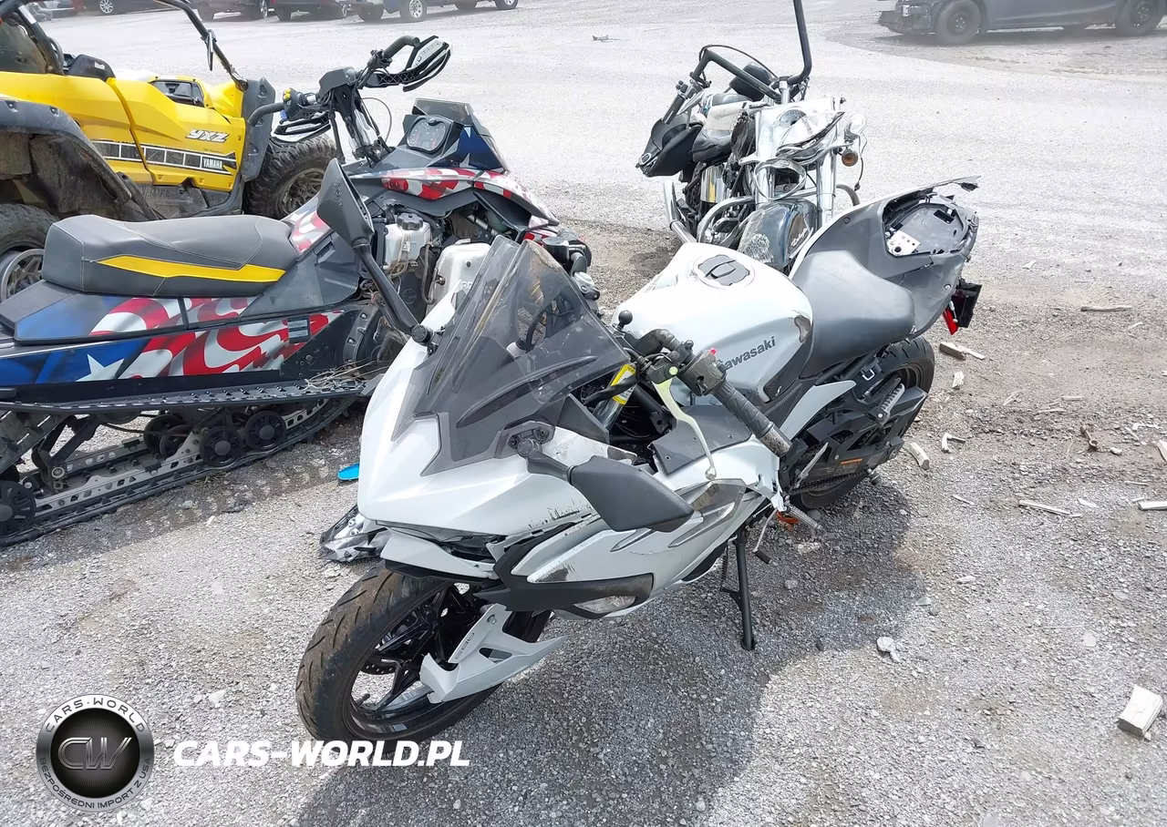 2024 Kawasaki Ex500 VIN:ML5EXGG13RDA18939 - 2