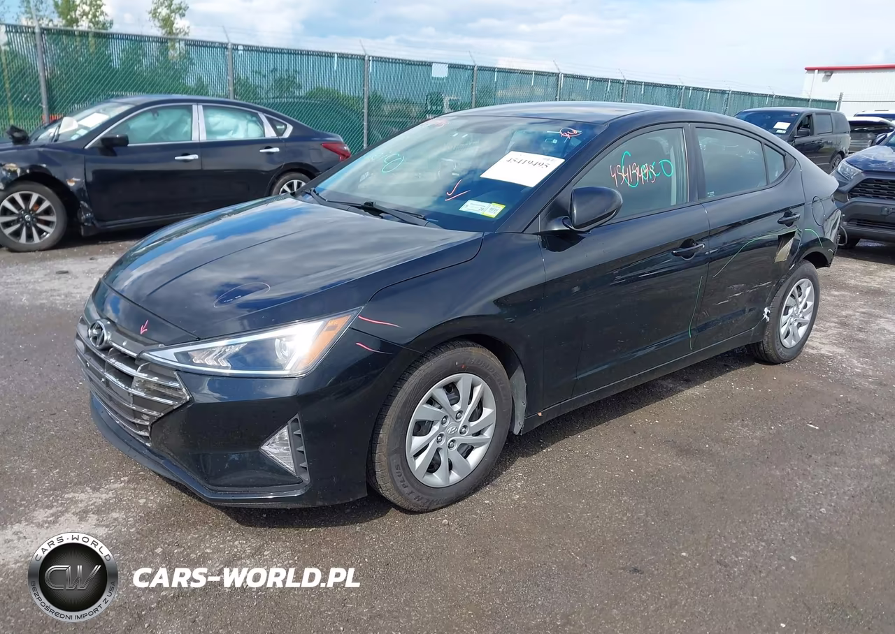 2019 Hyundai Elantra Se VIN:5NPD74LF7KH467409 - 2