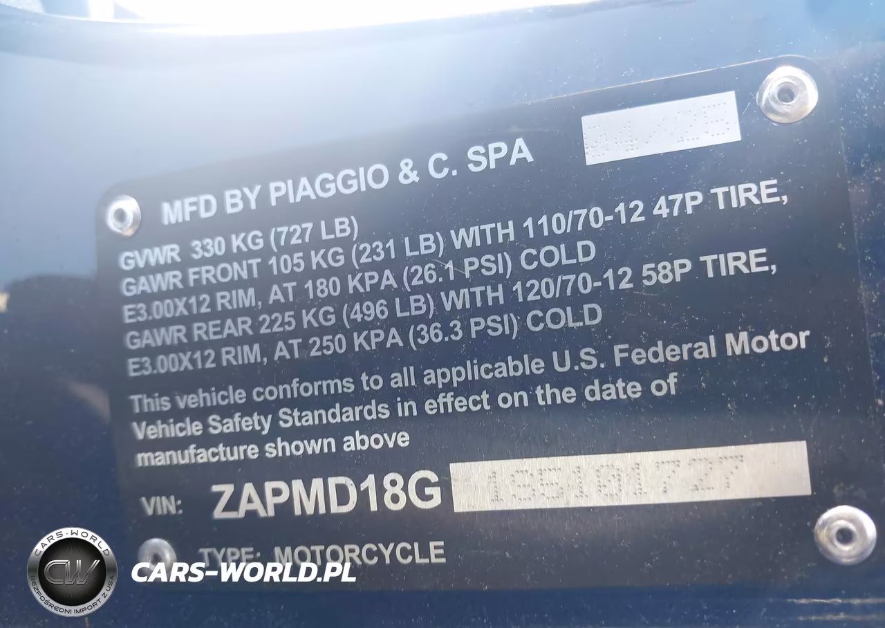 2025 Vespa Primavera-Sprint 150 VIN:ZAPMD18G1S5101727 - 10