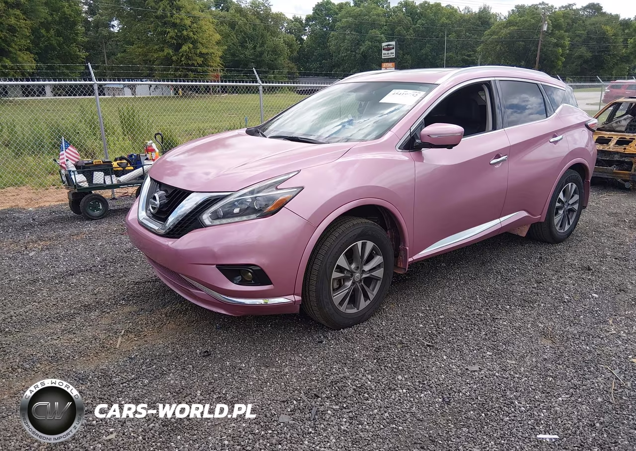 2015 Nissan Murano S VIN:5N1AZ2MGXFN201635 - 2