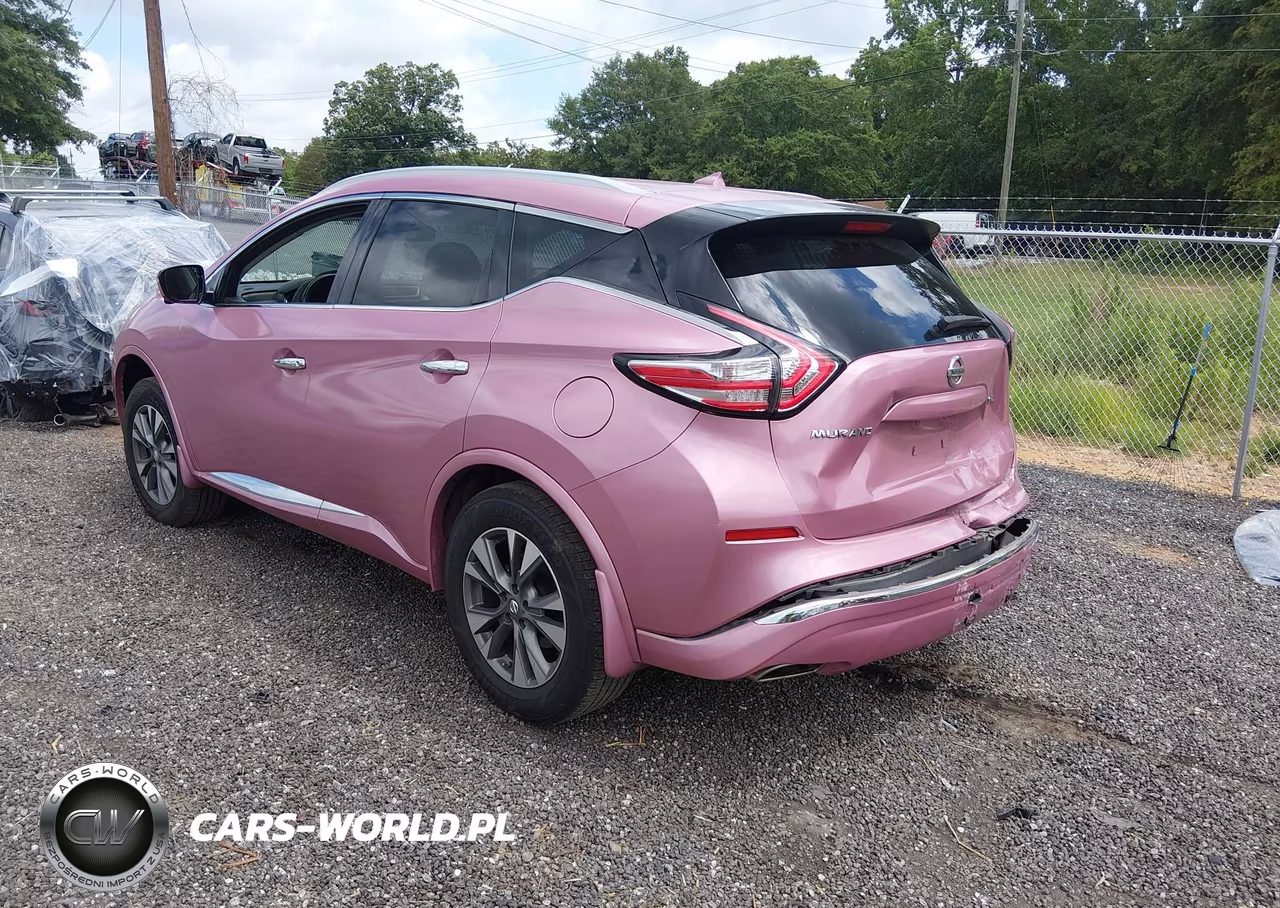 2015 Nissan Murano S VIN:5N1AZ2MGXFN201635 - 3