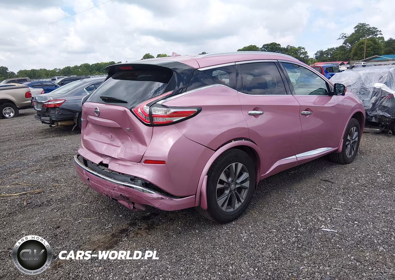 2015 Nissan Murano S VIN:5N1AZ2MGXFN201635 - 4
