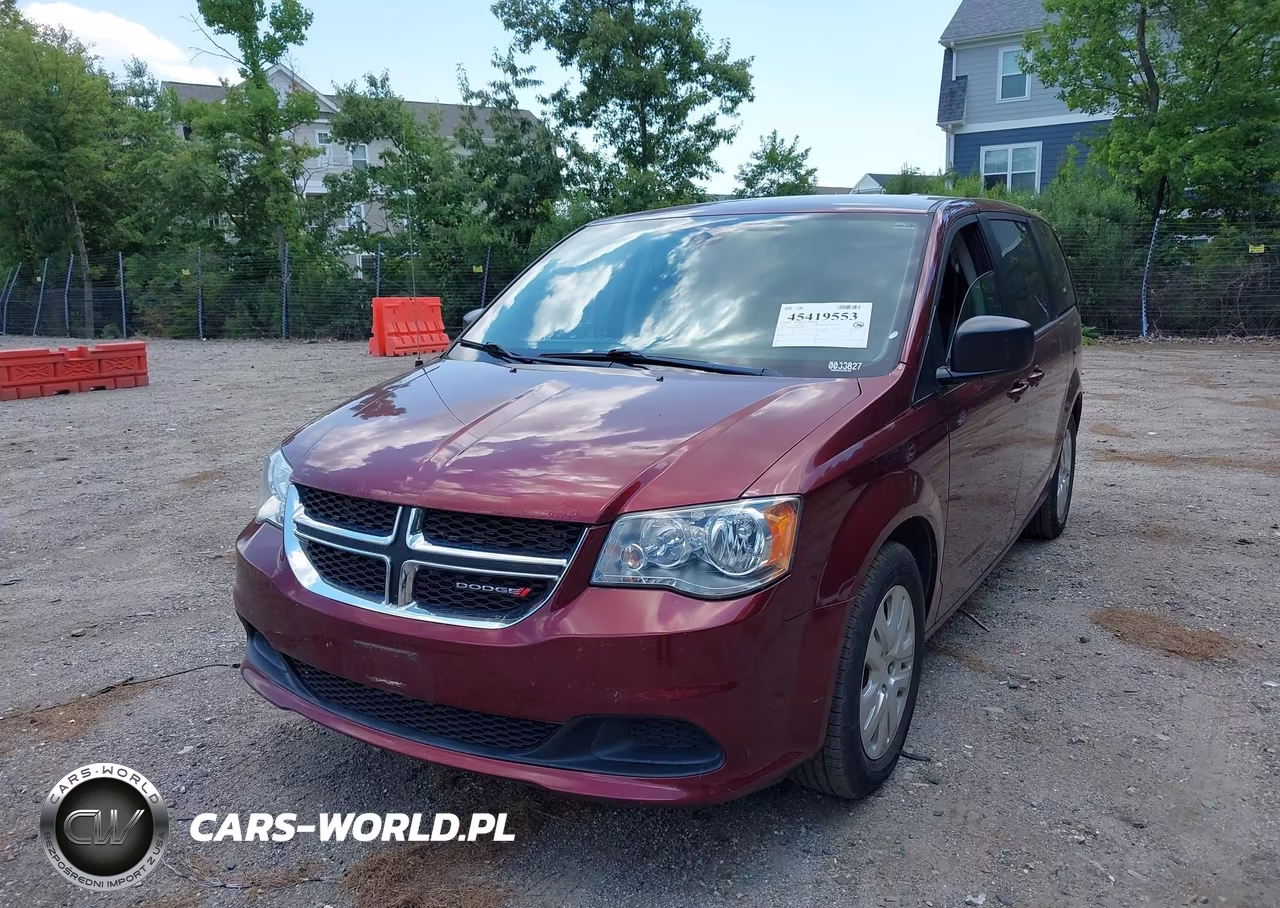 2018 Dodge Grand Caravan Se VIN:2C4RDGBG5JR312952 - 2
