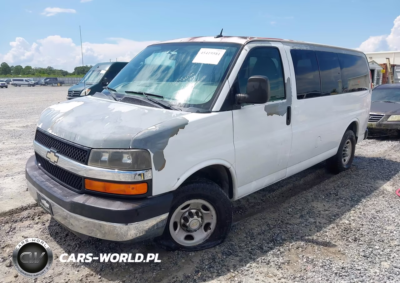 2011 Chevrolet Express 2500 Lt VIN:1GAWGRFA7B1187155 - 2