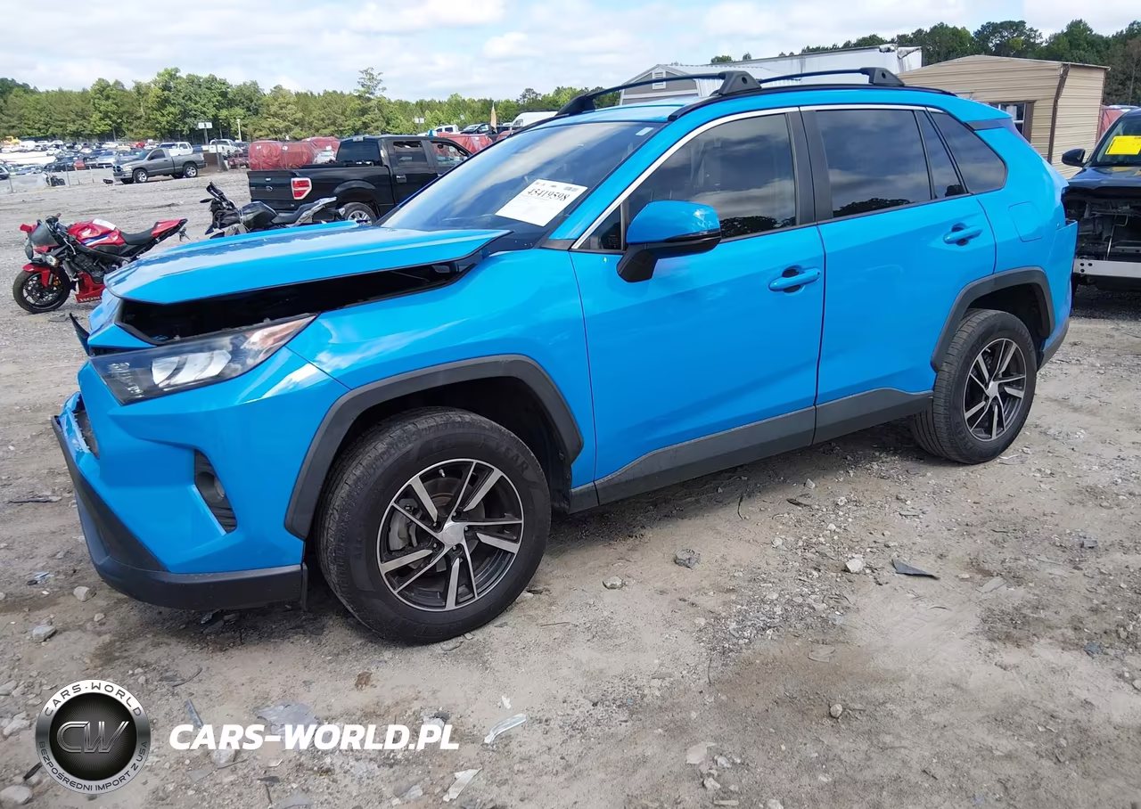 2019 Toyota Rav4 Le VIN:JTMK1RFV8KD019341 - 2