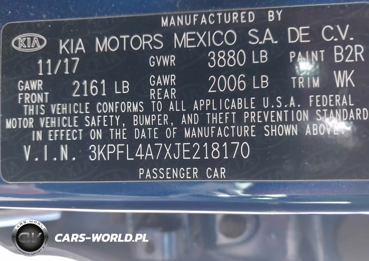 2018 Kia Forte S VIN:3KPFL4A7XJE218170 - 9