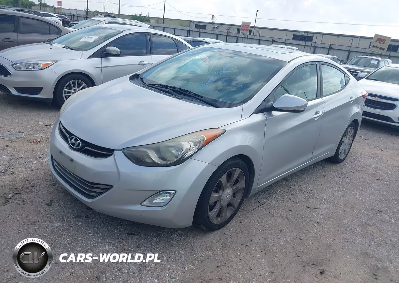 2013 Hyundai Elantra Limited VIN:KMHDH4AE2DU787393 - 2