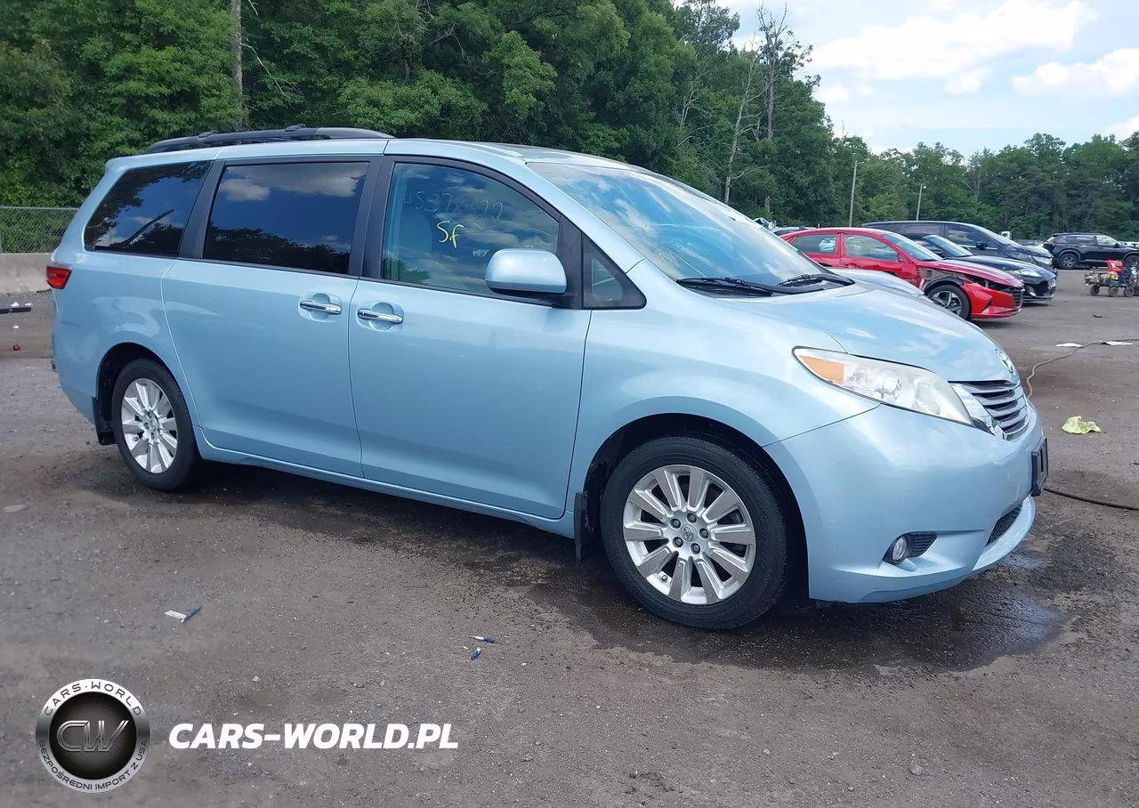 2015 Toyota Sienna Xle Premium 7 Passenger