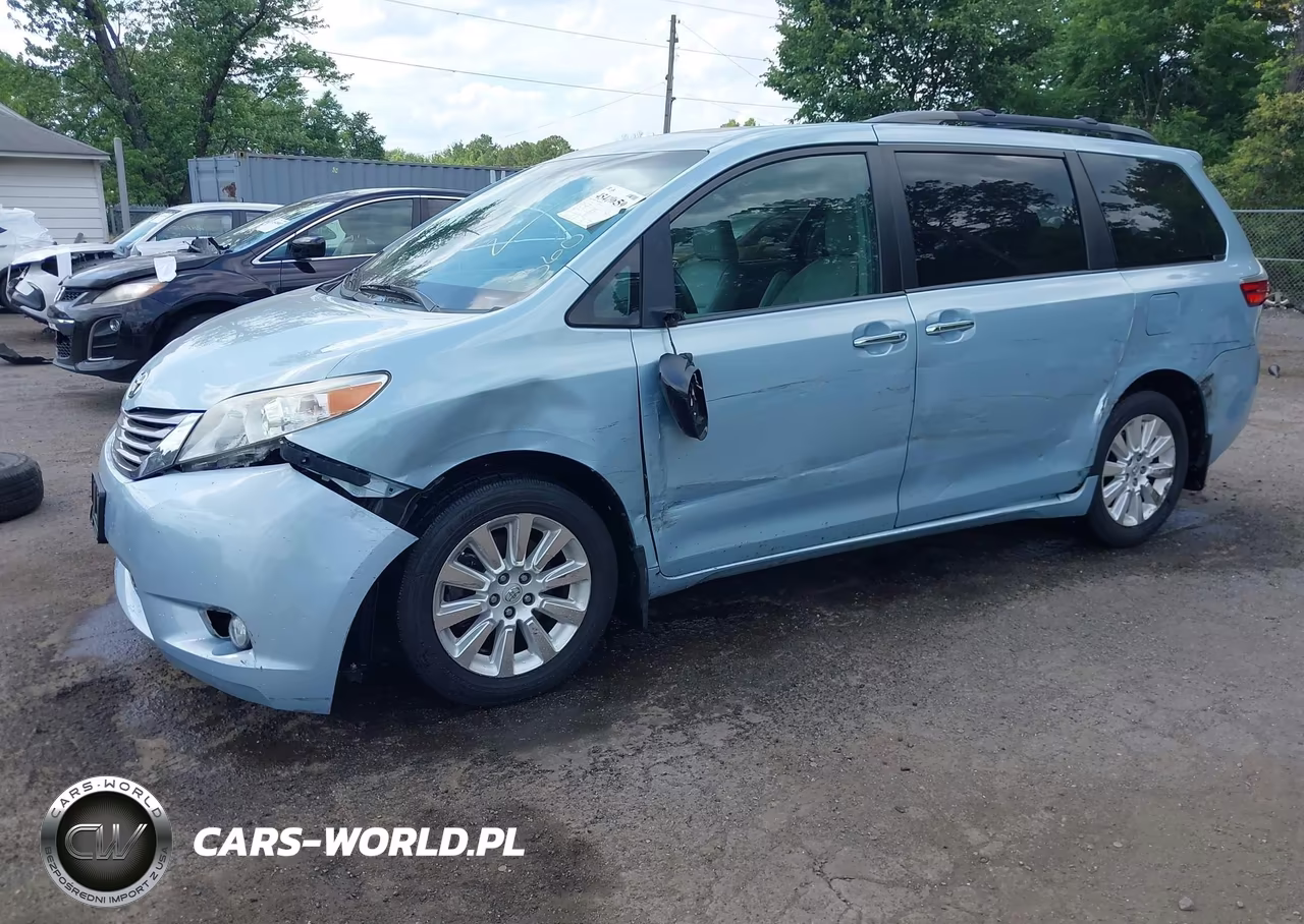 2015 Toyota Sienna Xle Premium 7 Passenger VIN:5TDDK3DC3FS098948 - 2