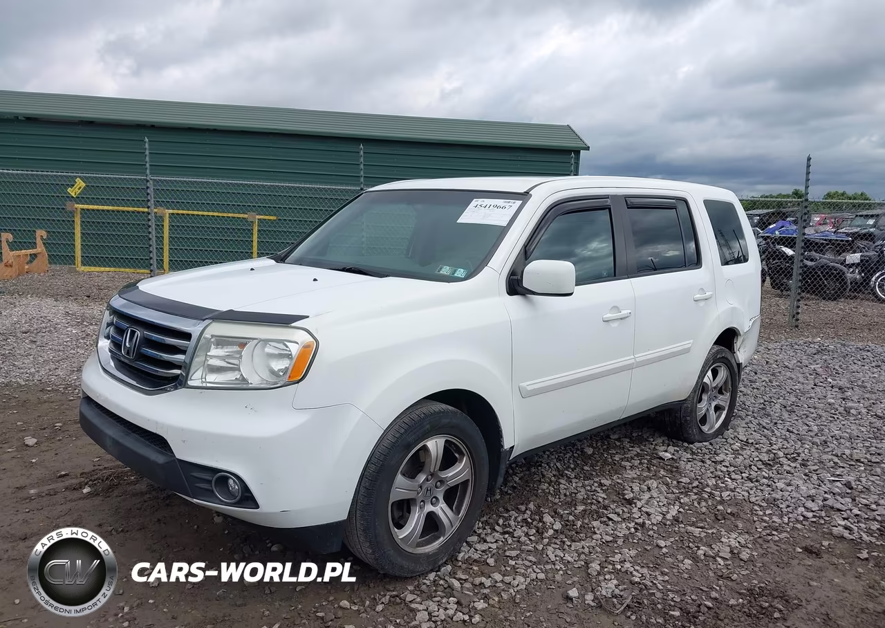 2012 Honda Pilot Ex VIN:5FNYF4H49CB003257 - 2