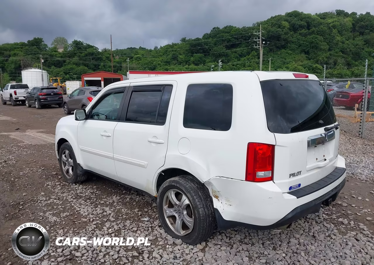 2012 Honda Pilot Ex VIN:5FNYF4H49CB003257 - 3