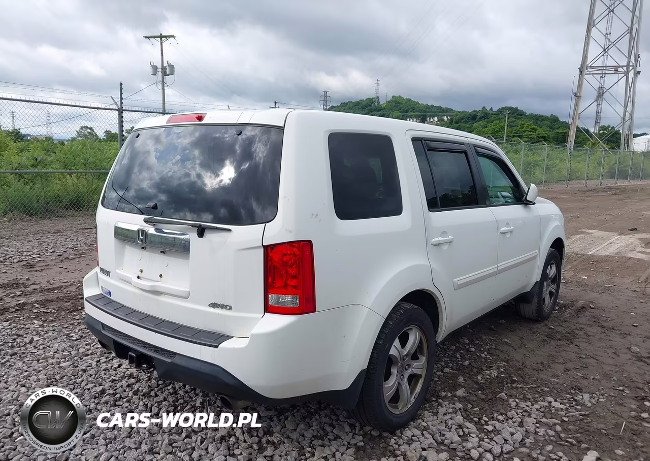 2012 Honda Pilot Ex VIN:5FNYF4H49CB003257 - 4