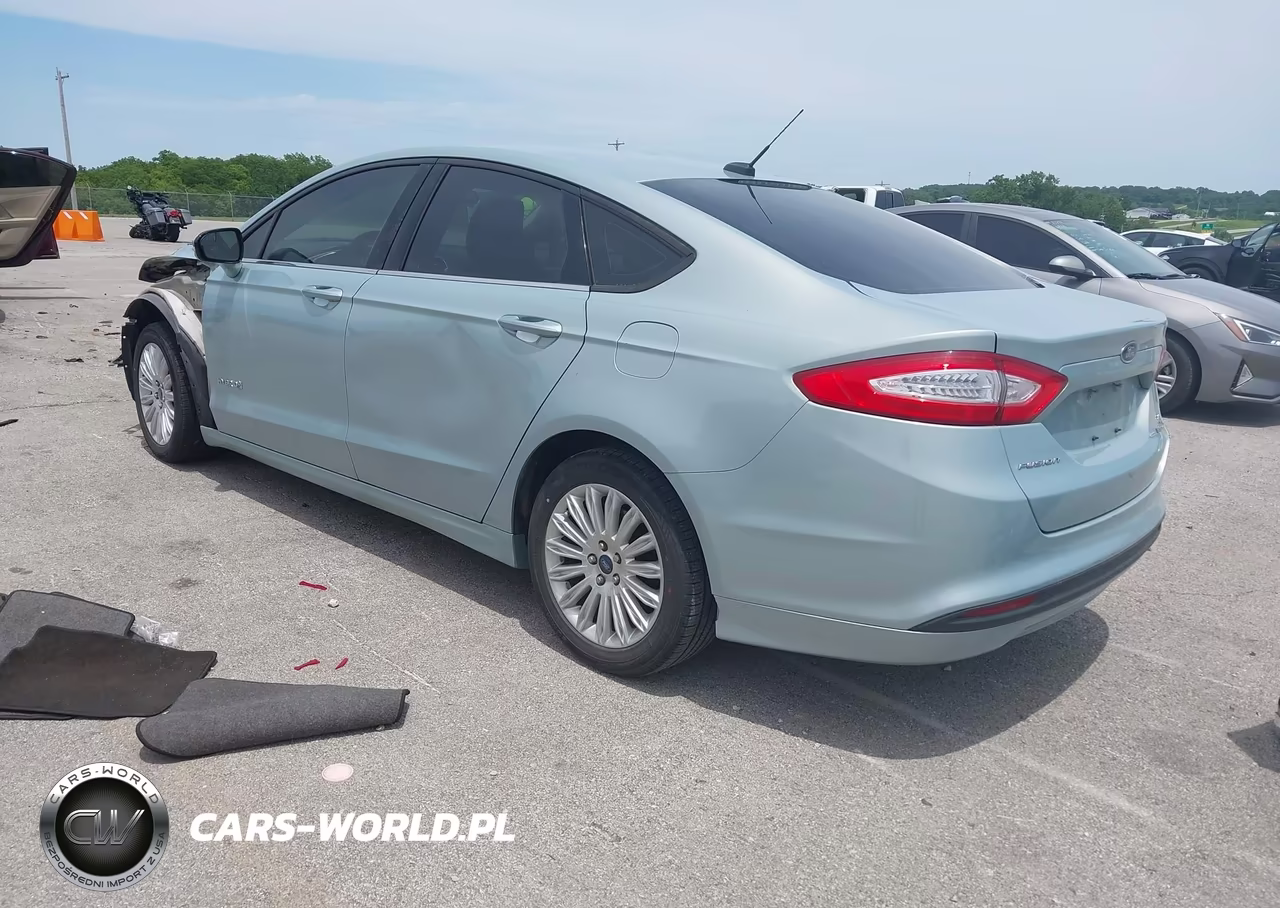 2013 Ford Fusion Hybrid Se VIN:3FA6P0LU0DR357291 - 3