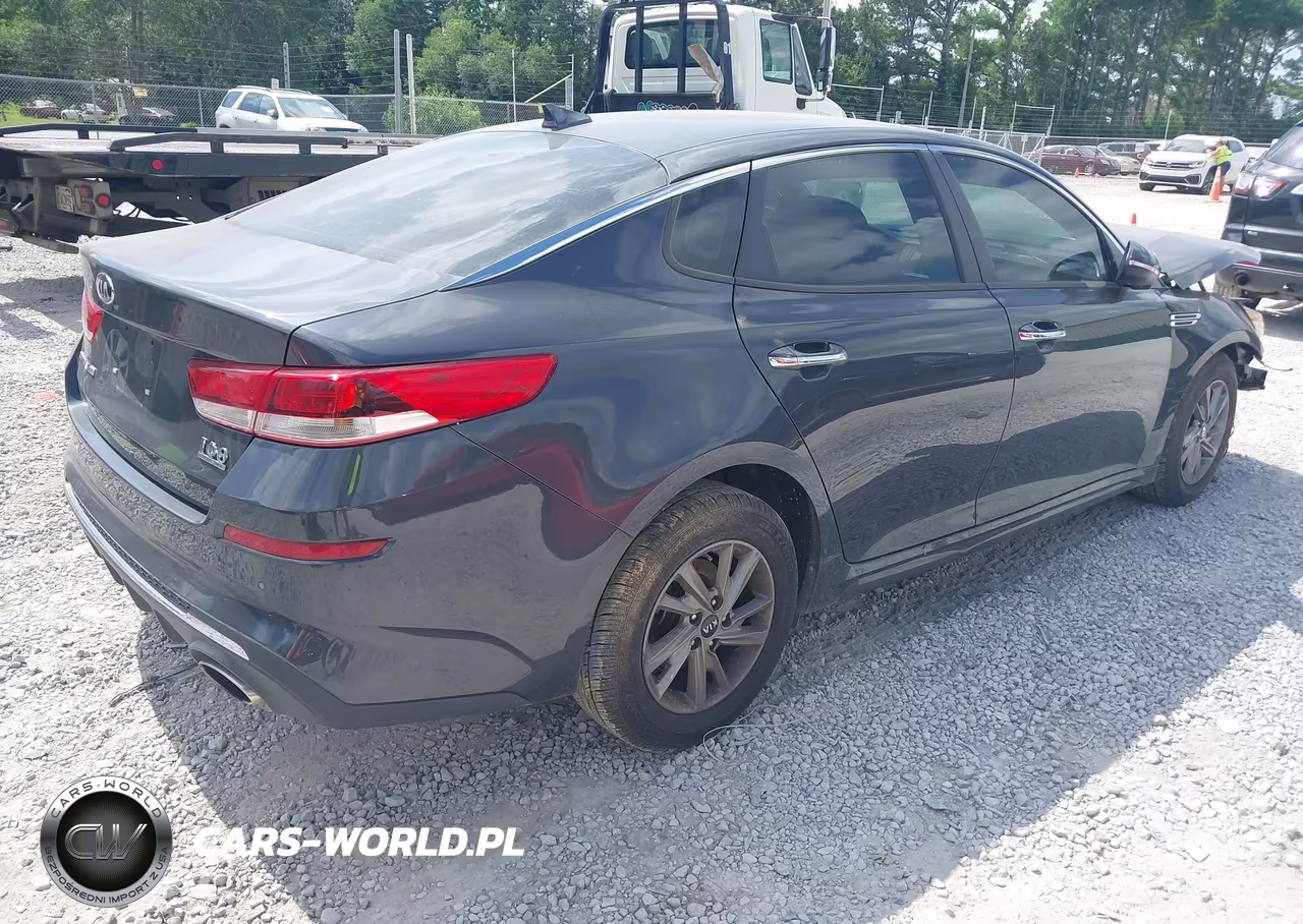 2019 Kia Optima Lx VIN:5XXGT4L31KG321193 - 4