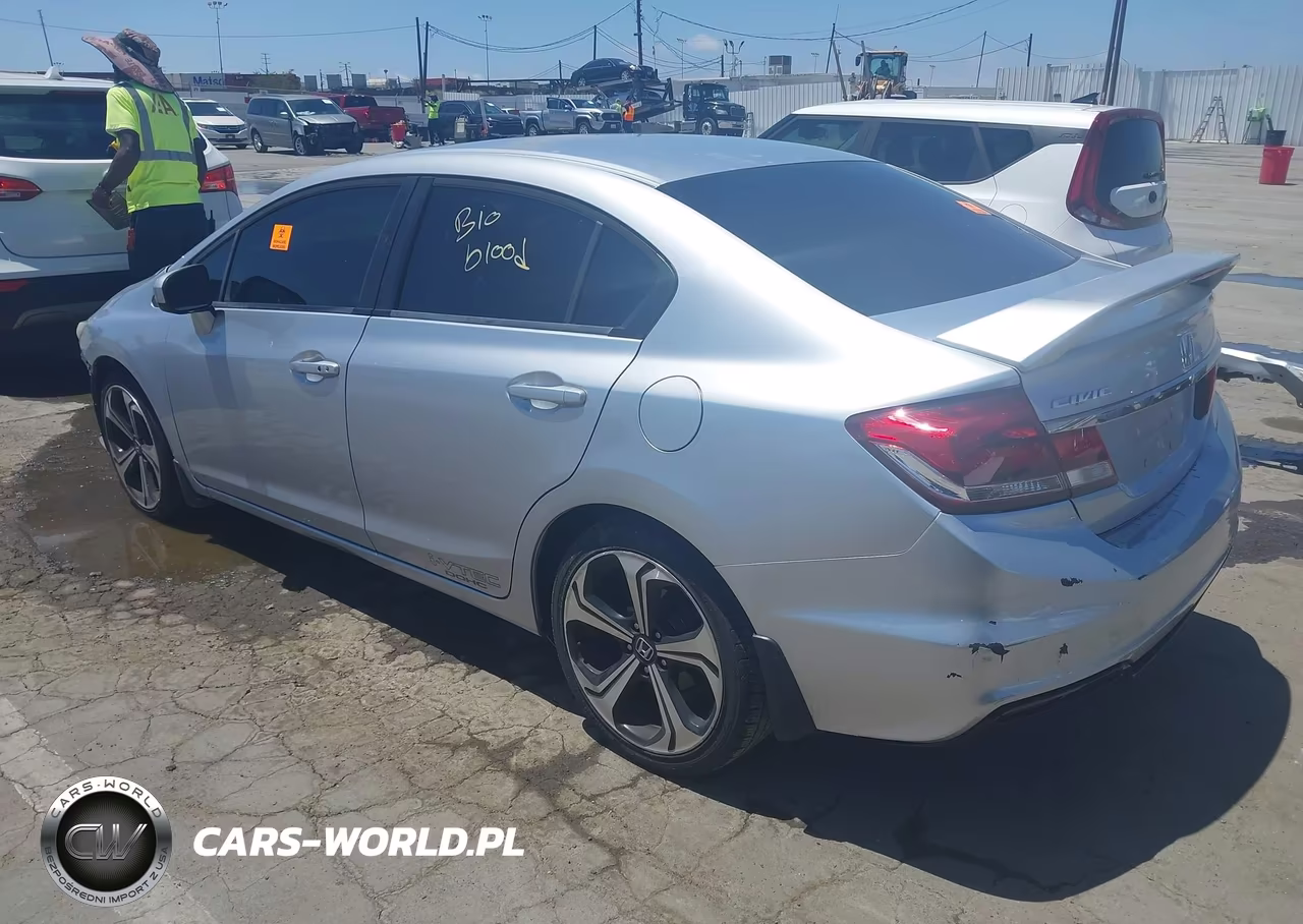 2015 Honda Civic Si VIN:2HGFB6E57FH710546 - 3