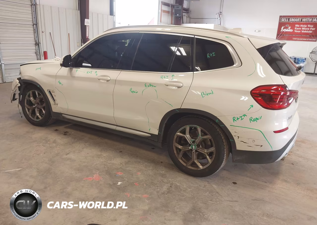 2021 BMW X3 Sdrive30I VIN:5UXTY3C04M9F50291 - 3