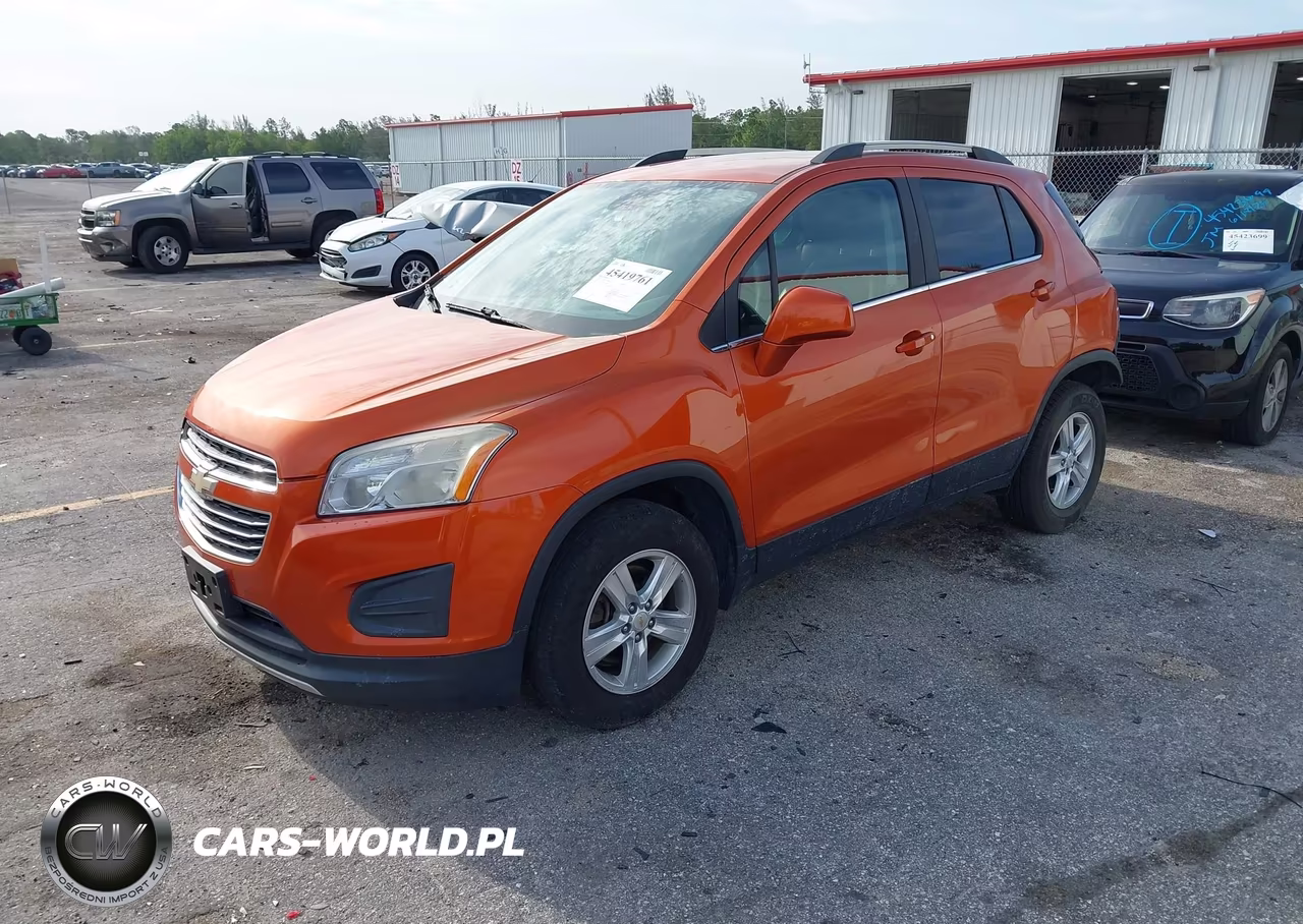 2016 Chevrolet Trax Lt VIN:KL7CJPSB8GB532402 - 2