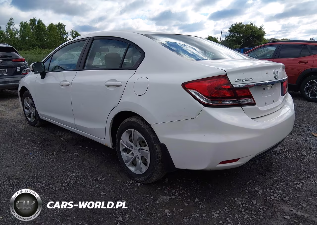 2014 Honda Civic Lx VIN:2HGFB2F55EH525398 - 3