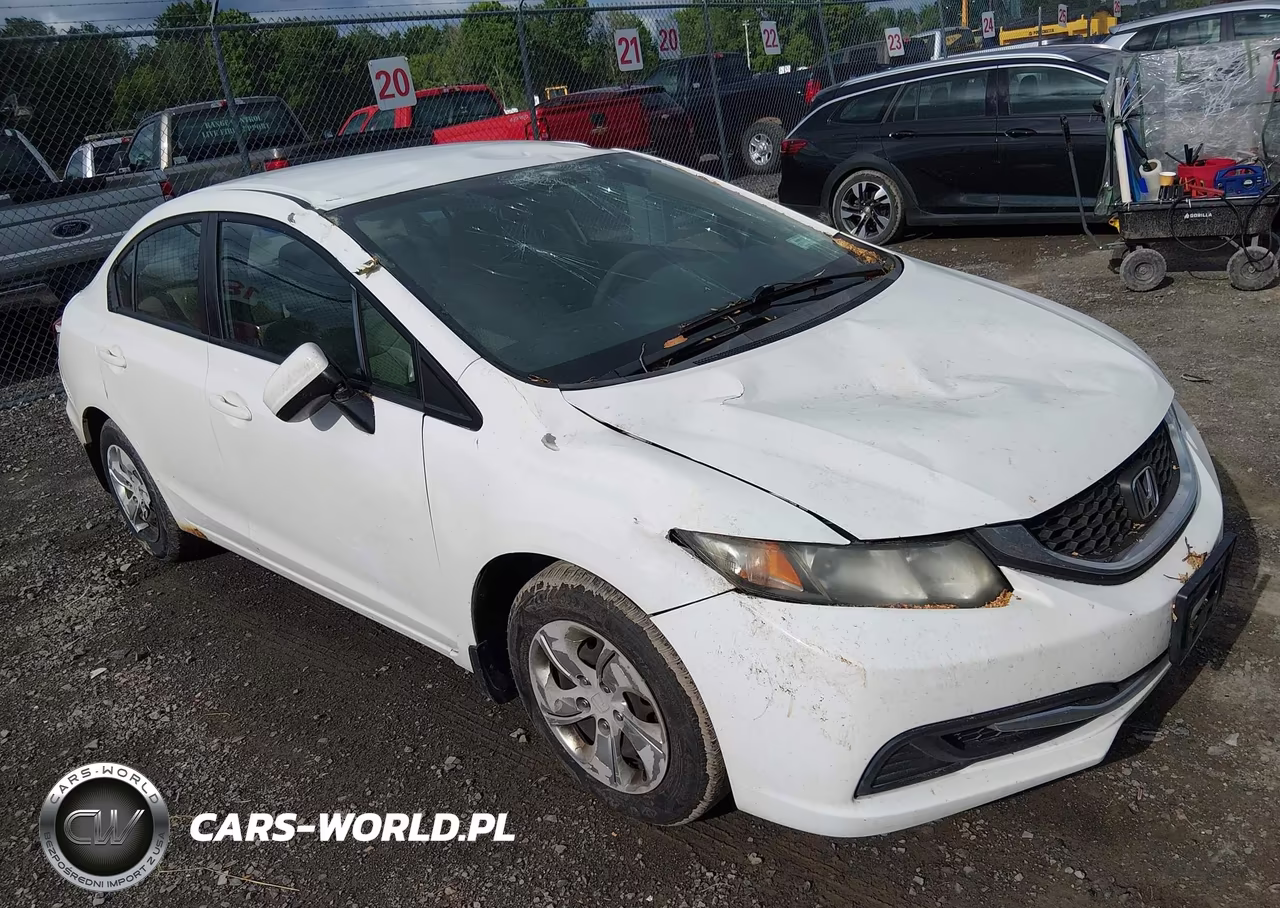 2014 Honda Civic Lx VIN:2HGFB2F55EH525398 - 6