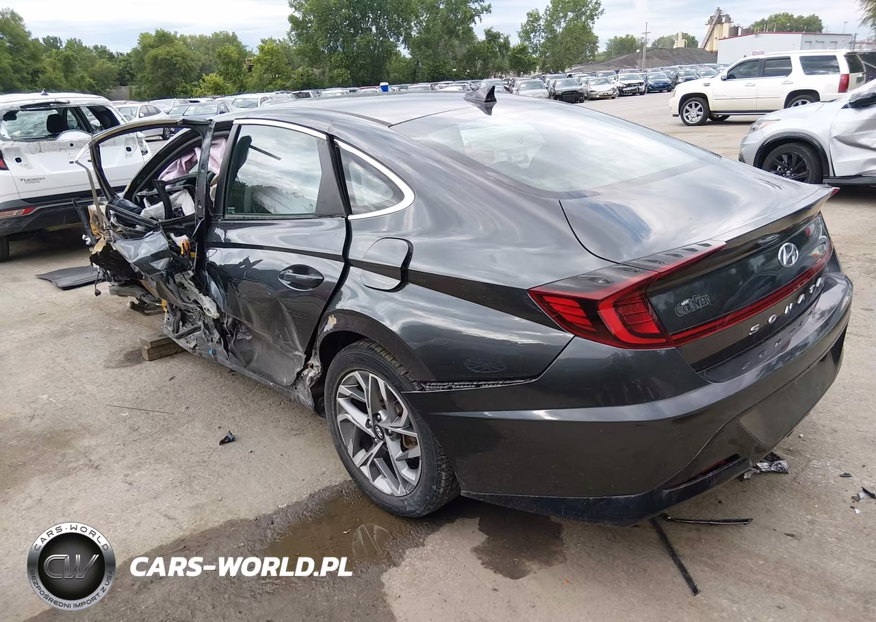 2021 Hyundai Sonata Sel VIN:5NPEL4JA4MH093965 - 3