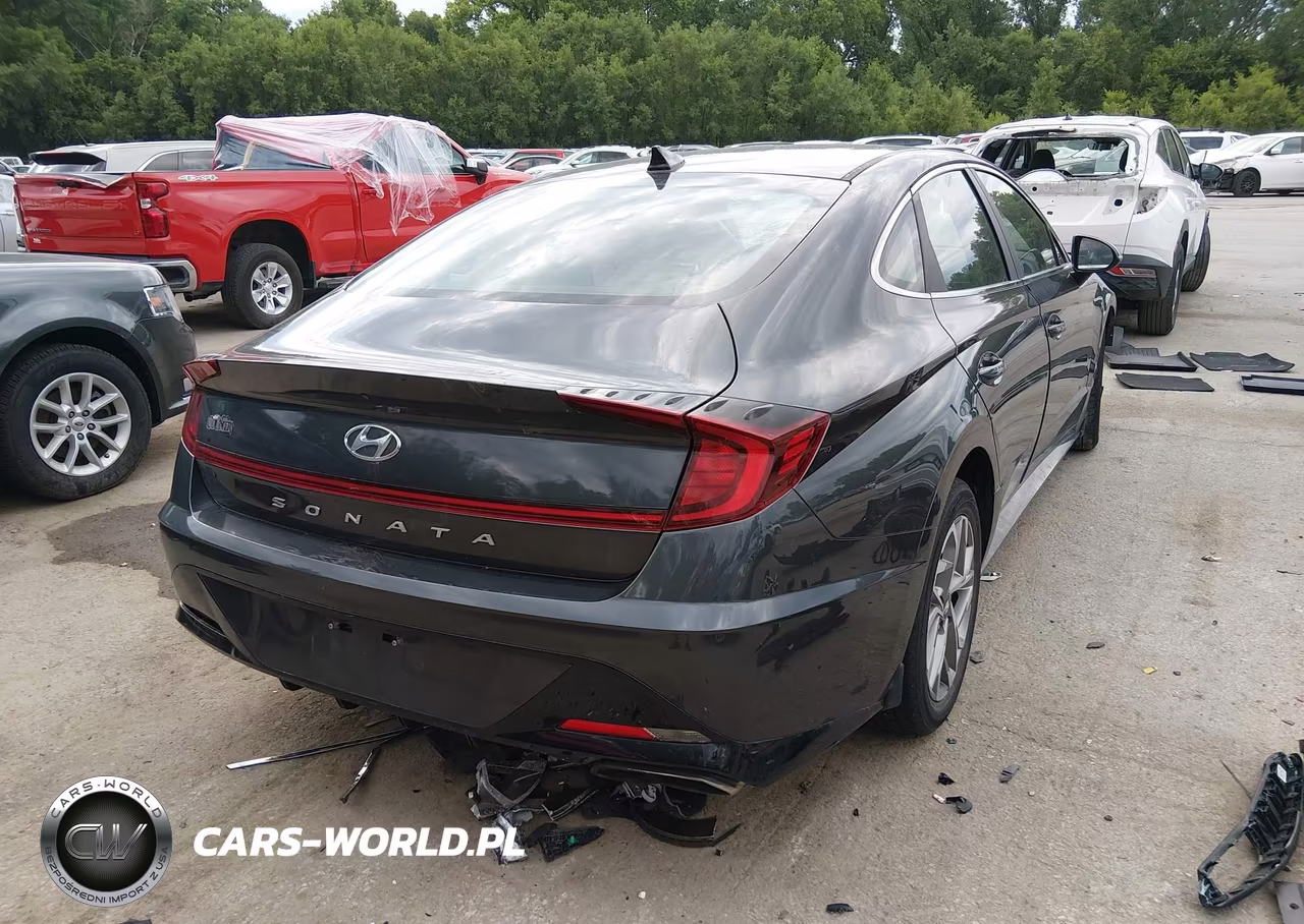 2021 Hyundai Sonata Sel VIN:5NPEL4JA4MH093965 - 4