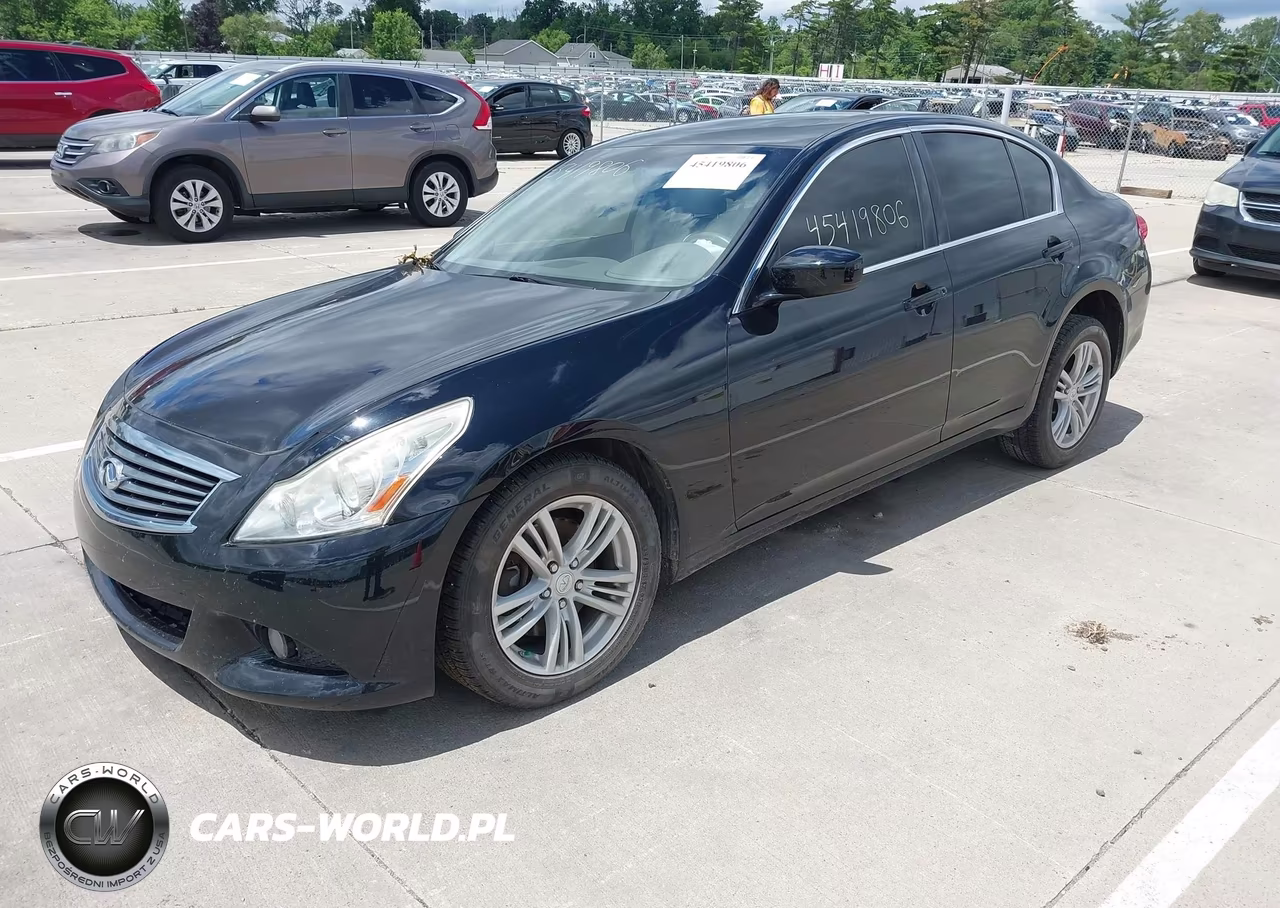 2013 Infiniti G37X VIN:JN1CV6AR2DM754937 - 2