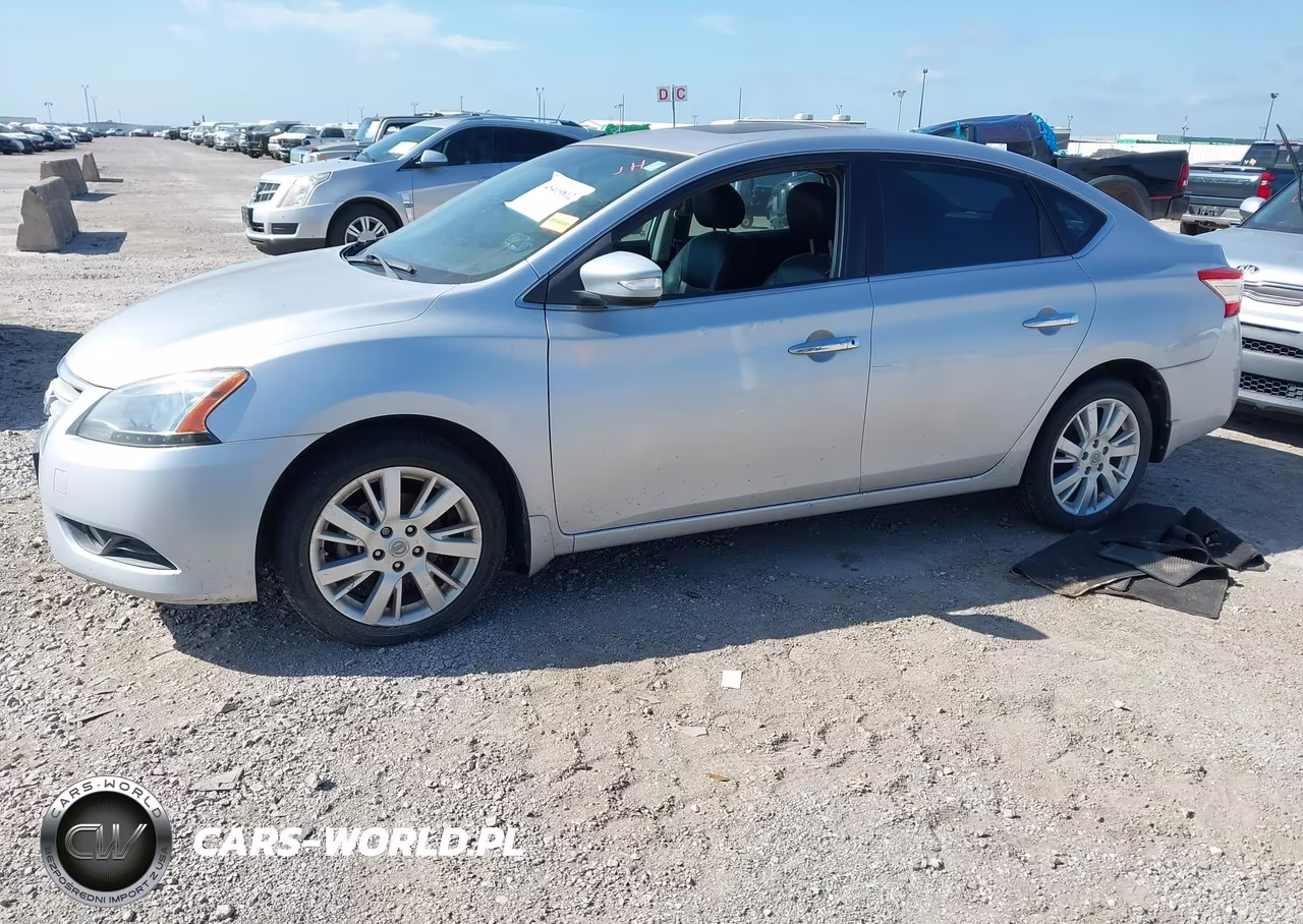 2013 Nissan Sentra Sl VIN:3N1AB7AP6DL763350 - 2