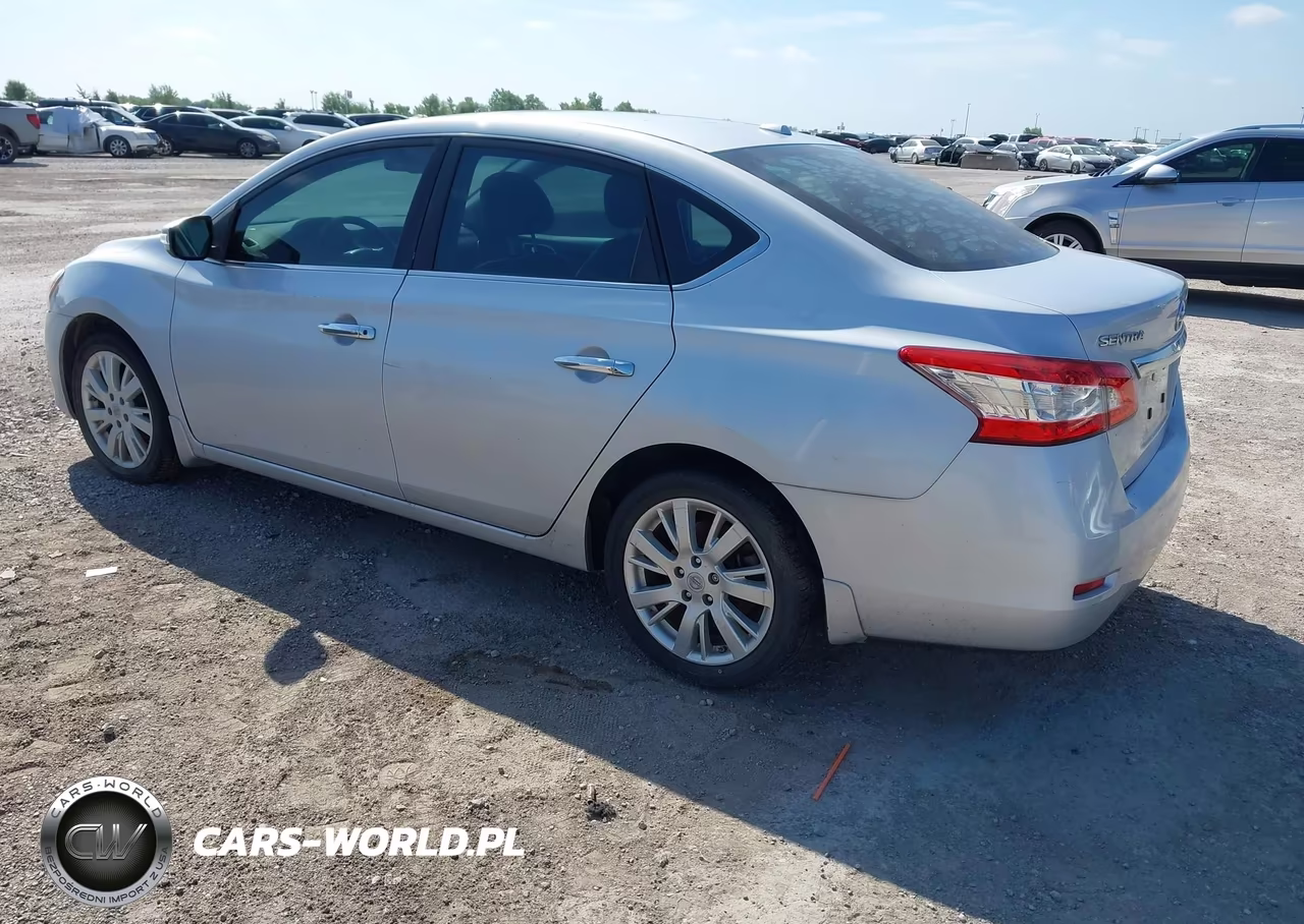 2013 Nissan Sentra Sl VIN:3N1AB7AP6DL763350 - 3