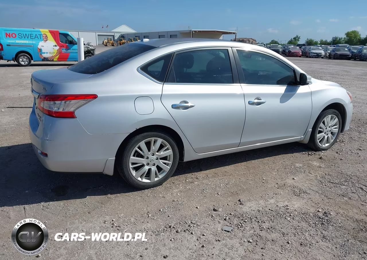2013 Nissan Sentra Sl VIN:3N1AB7AP6DL763350 - 4