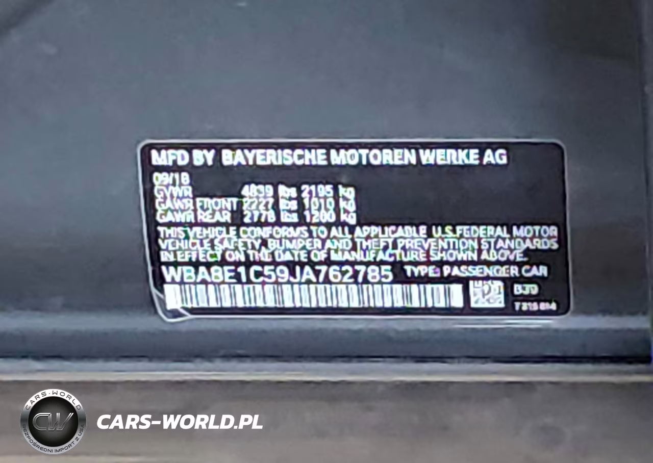 2018 BMW 330E Iperformance VIN:WBA8E1C59JA762785 - 9