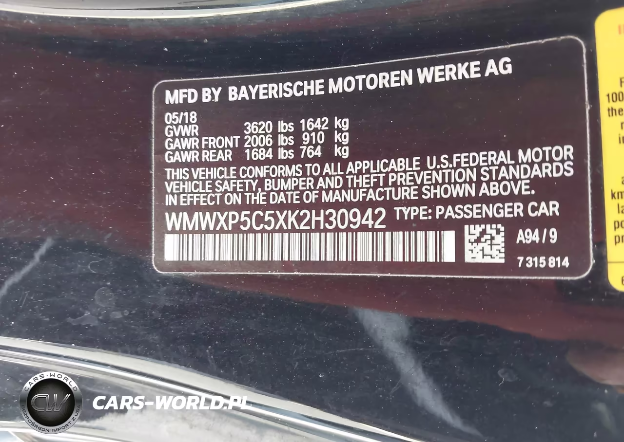 2019 Mini Hardtop Cooper VIN:WMWXP5C5XK2H30942 - 9