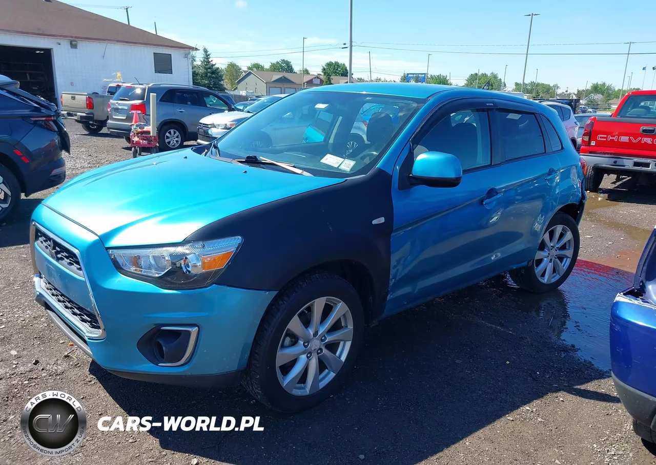 2014 Mitsubishi Outlander Sport Es VIN:4A4AR3AU3EE004575 - 2