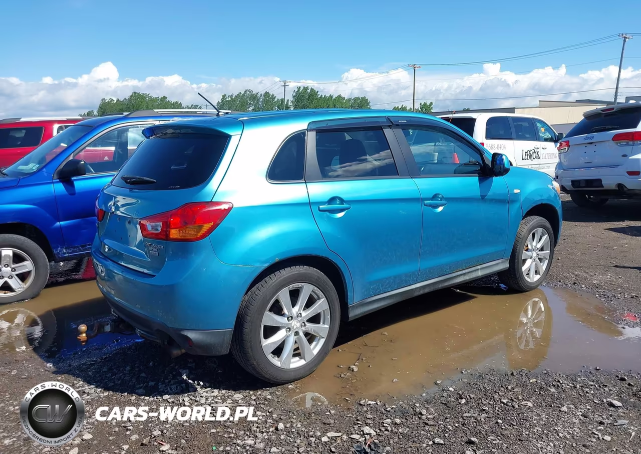 2014 Mitsubishi Outlander Sport Es VIN:4A4AR3AU3EE004575 - 4
