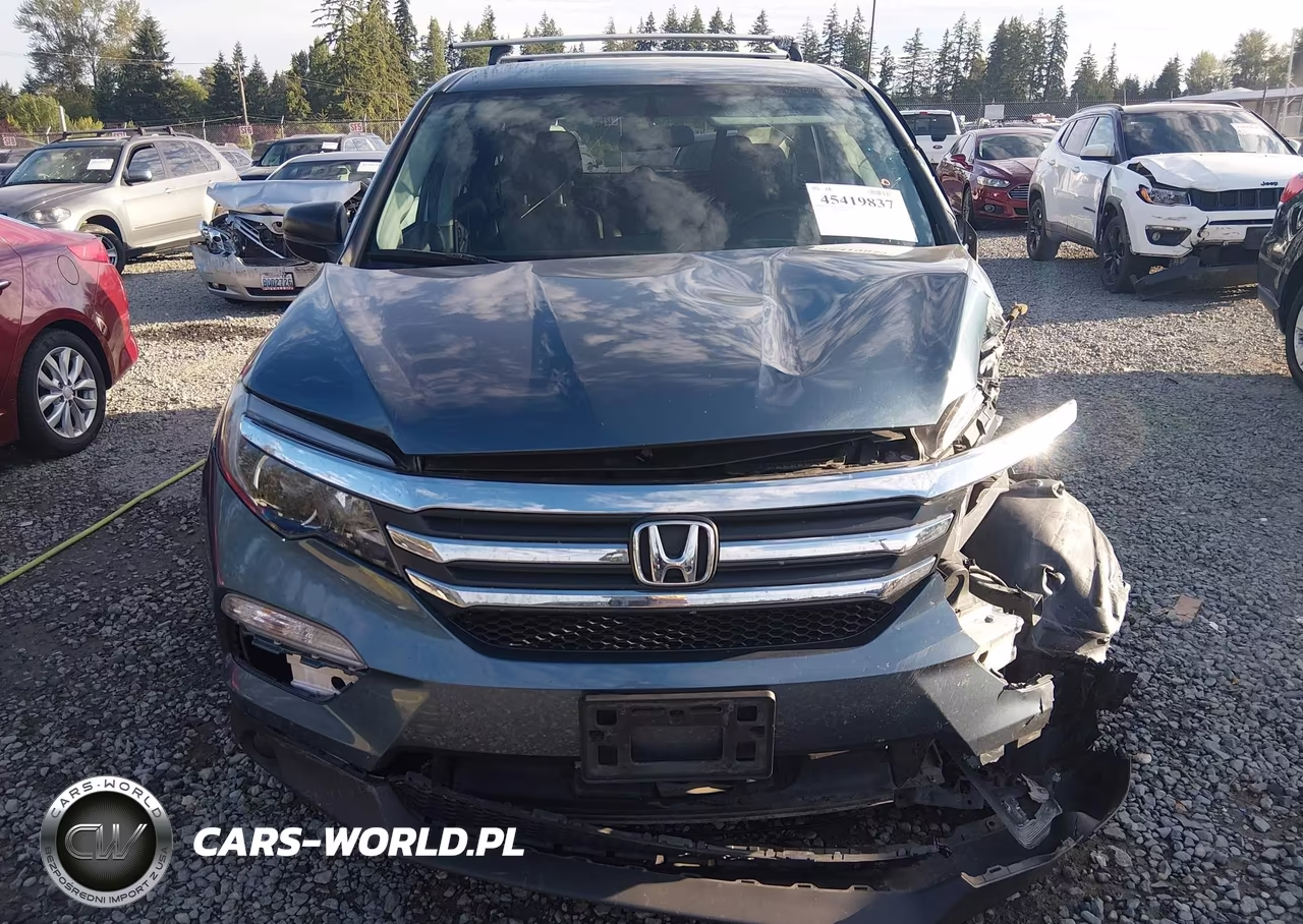 2016 Honda Pilot Lx VIN:5FNYF6H16GB006401 - 12