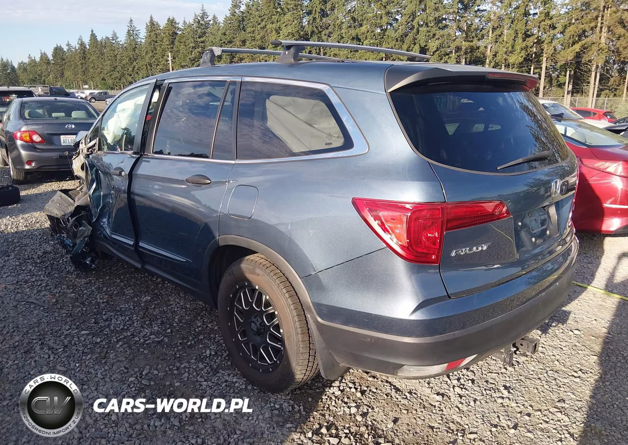 2016 Honda Pilot Lx VIN:5FNYF6H16GB006401 - 3